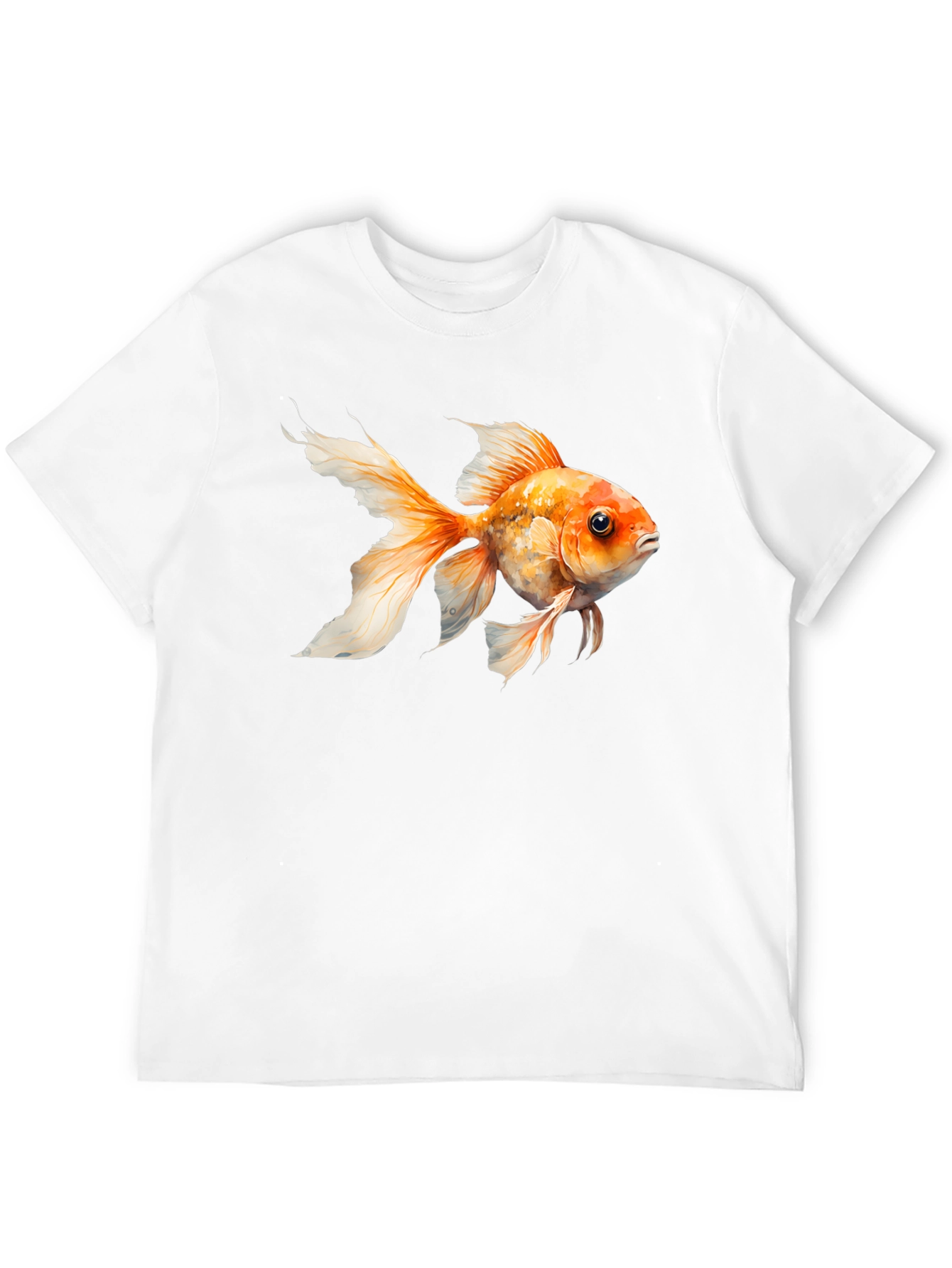Goldfish Graphic Black Tee