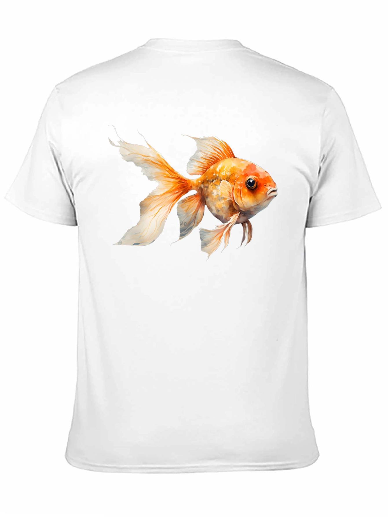 Goldfish Graphic Black Tee