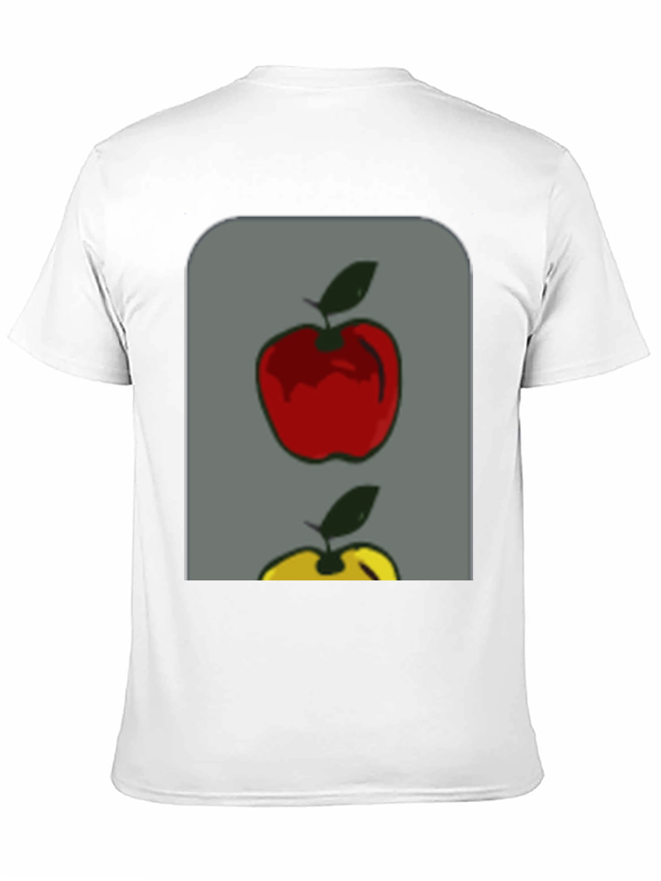 Apple Graphic Tee - Stylish Fruit Design T-Shirt