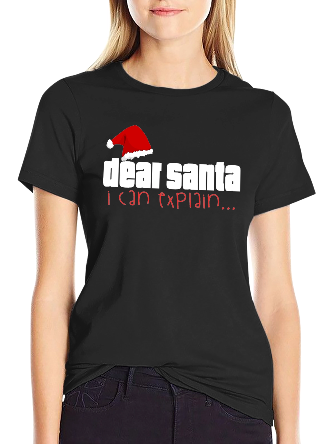 Dear Santa I Can Explain Christmas T-Shirt