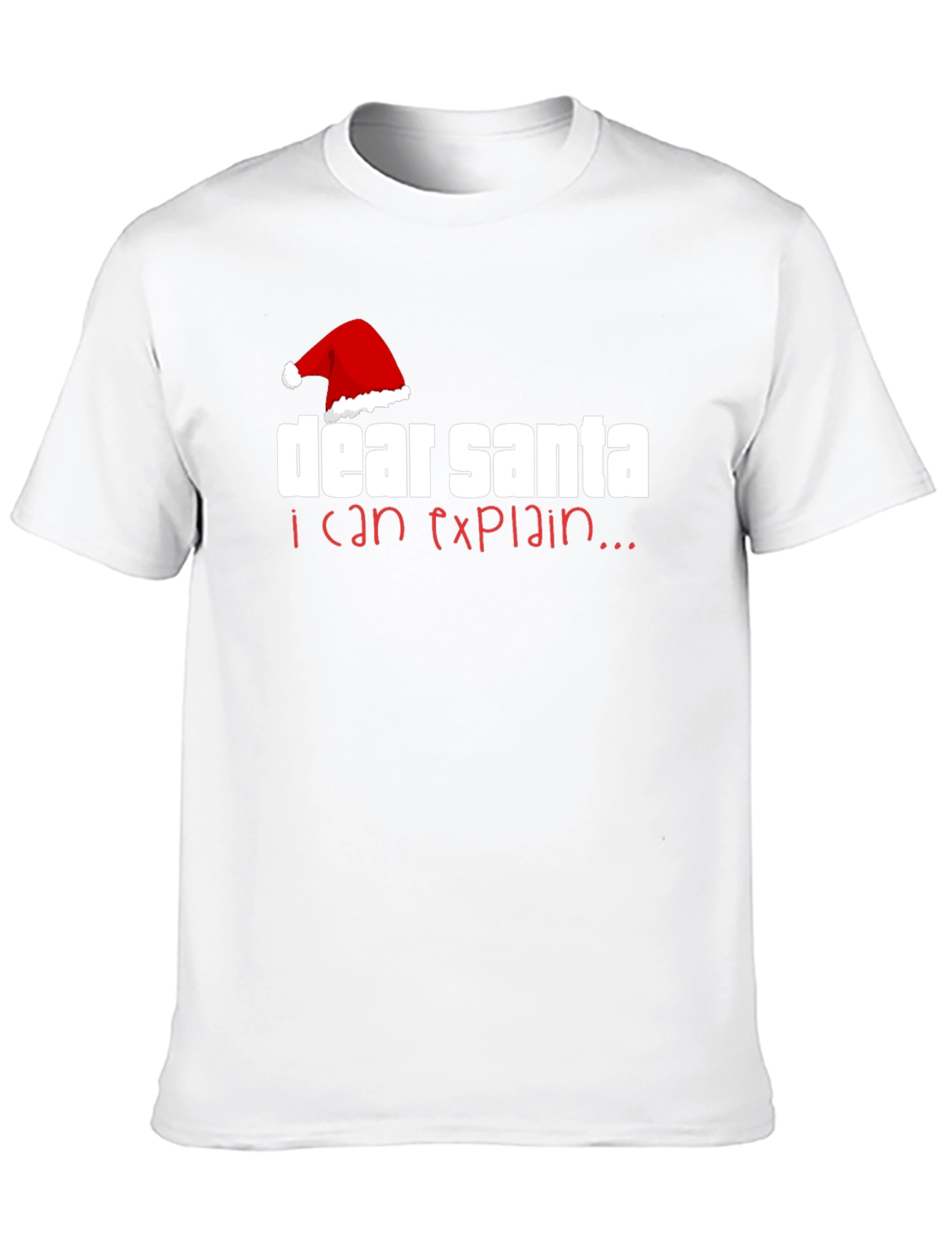 Dear Santa I Can Explain Christmas T-Shirt