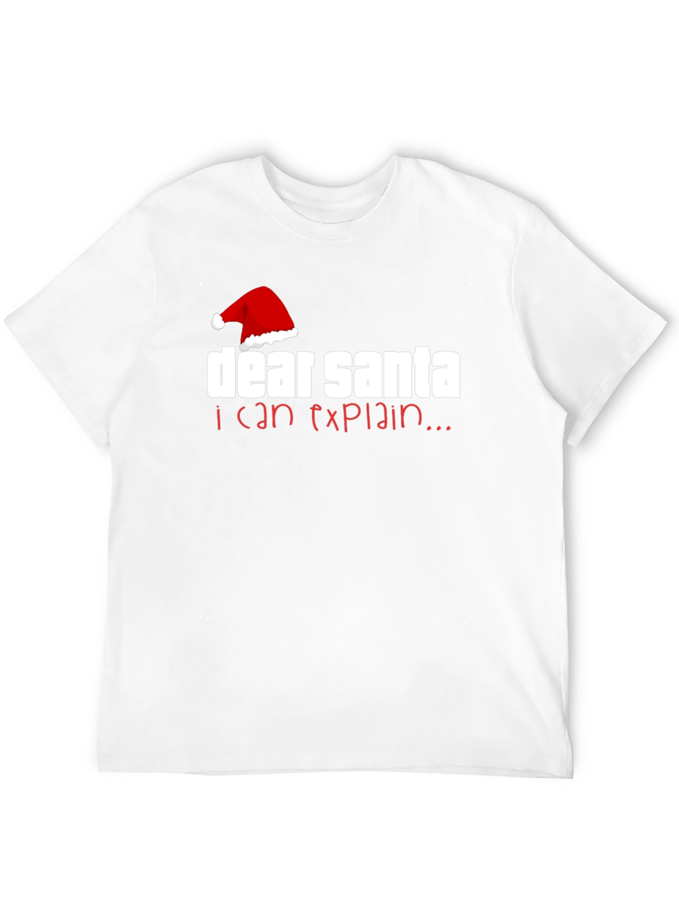 Dear Santa I Can Explain Christmas T-Shirt