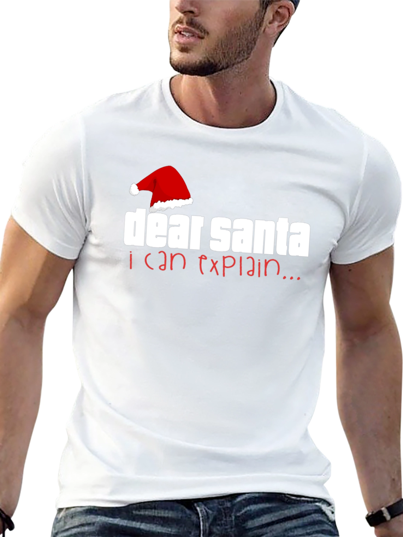 Dear Santa I Can Explain Christmas T-Shirt