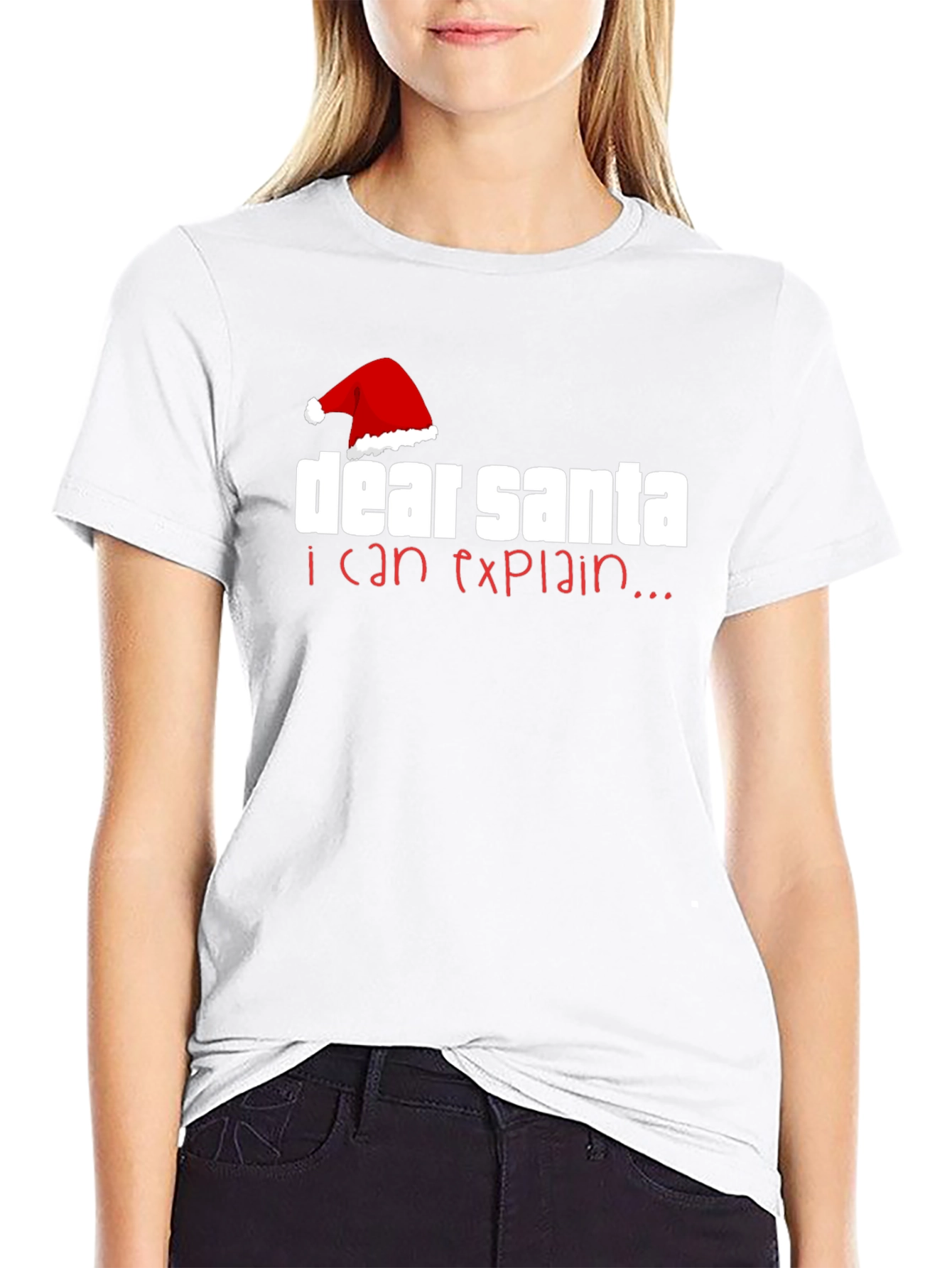 Dear Santa I Can Explain Christmas T-Shirt