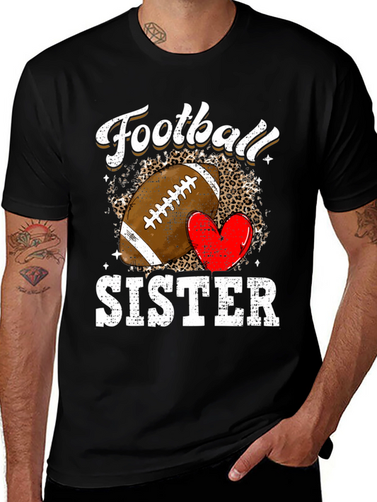 Football Sister Graphic Tee