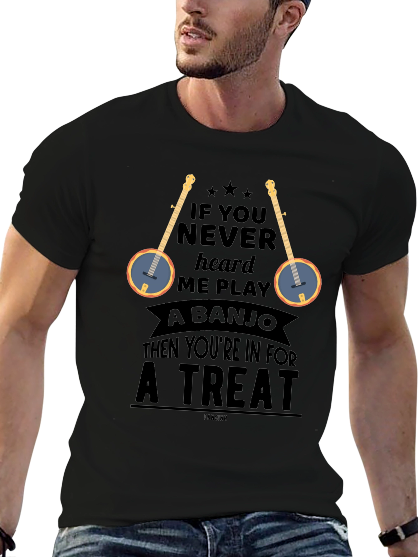 Banjo Player T-Shirt - Treat Yourself!