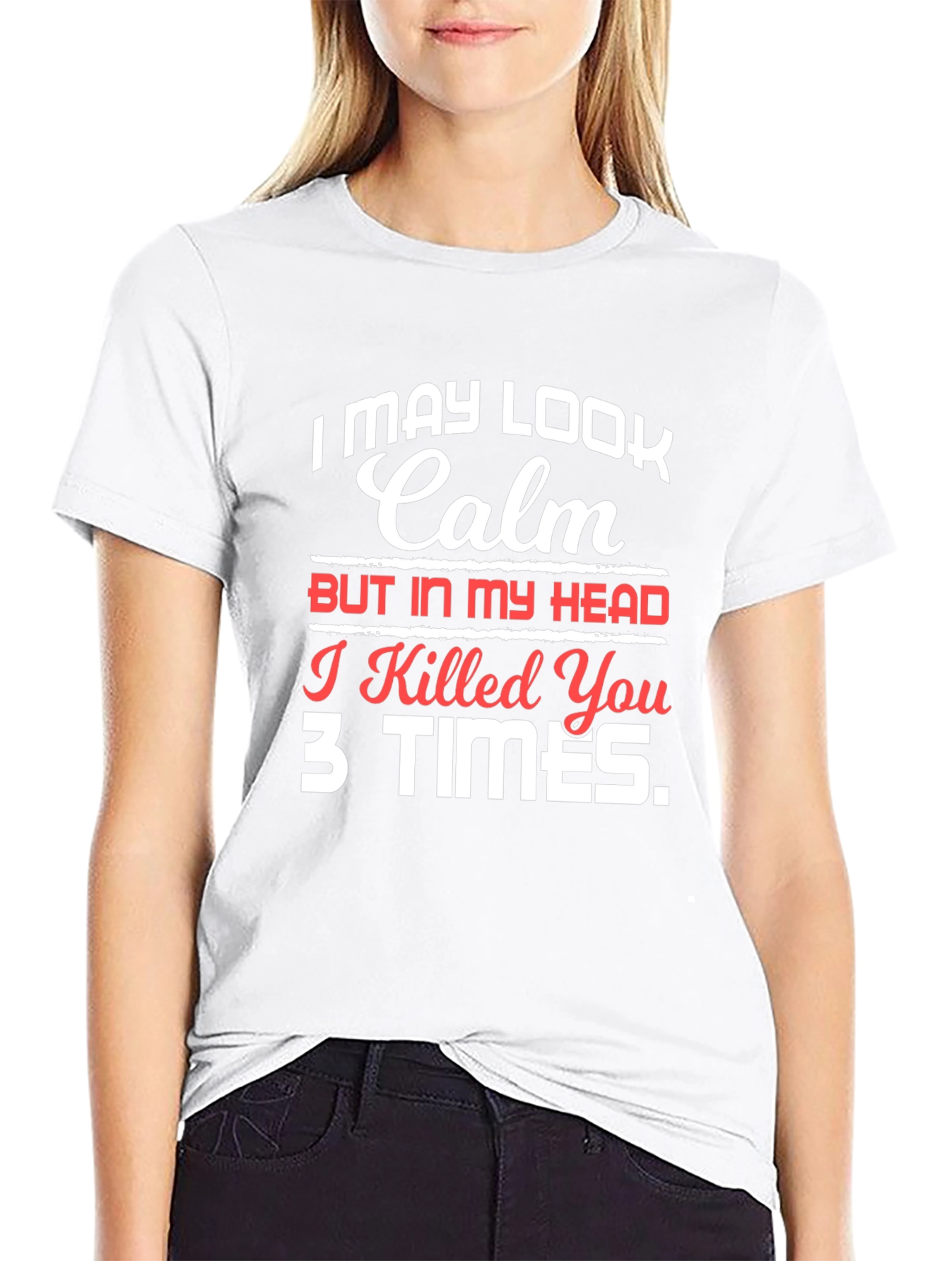 Calm Head T-Shirt - Funny Novelty Tee