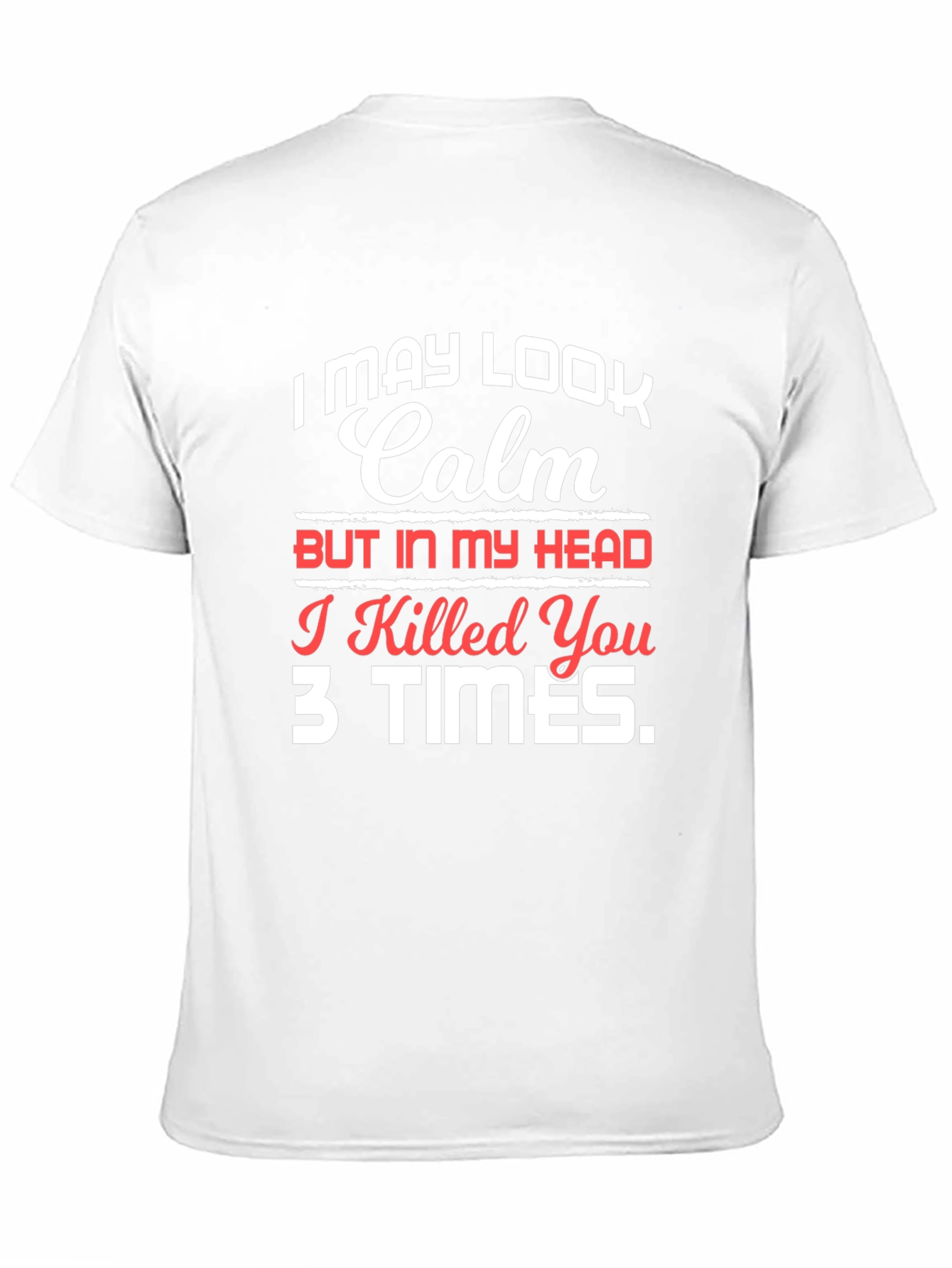 Calm Head T-Shirt - Funny Novelty Tee