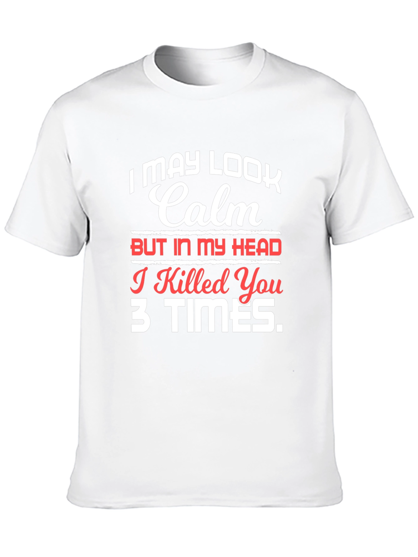 Calm Head T-Shirt - Funny Novelty Tee