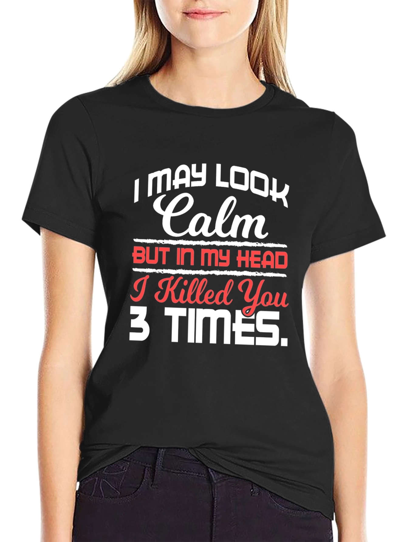 Calm Head T-Shirt - Funny Novelty Tee