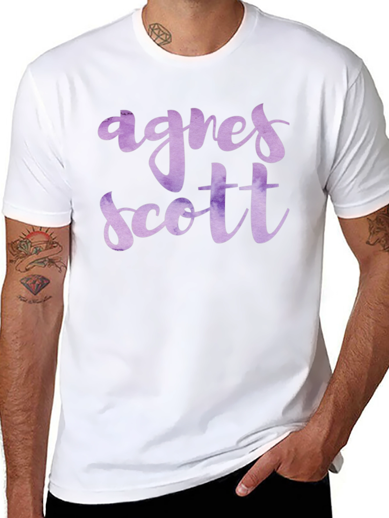 Agnes Scott Black T-Shirt