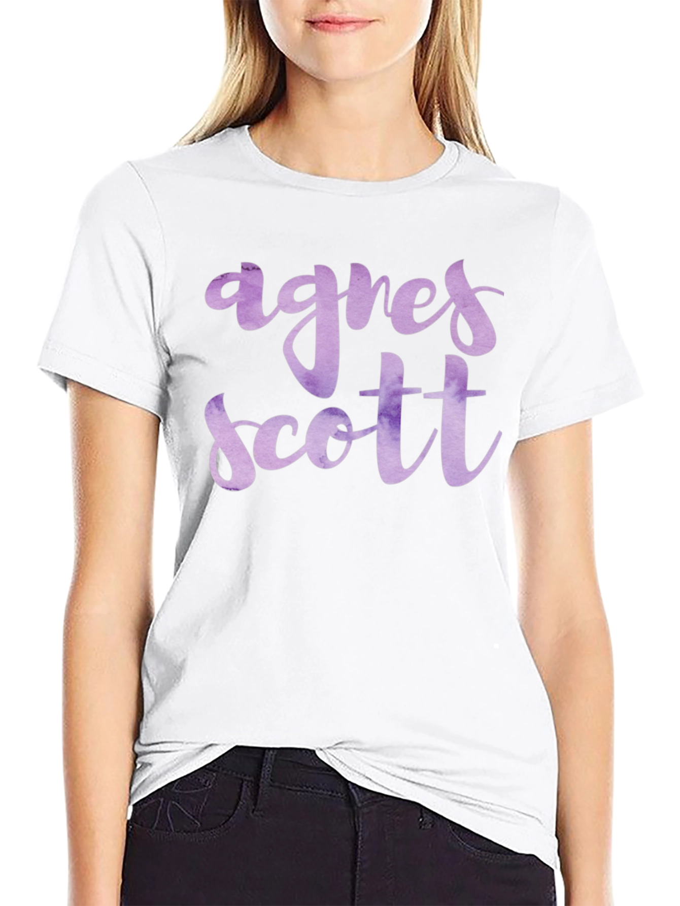 Agnes Scott Black T-Shirt