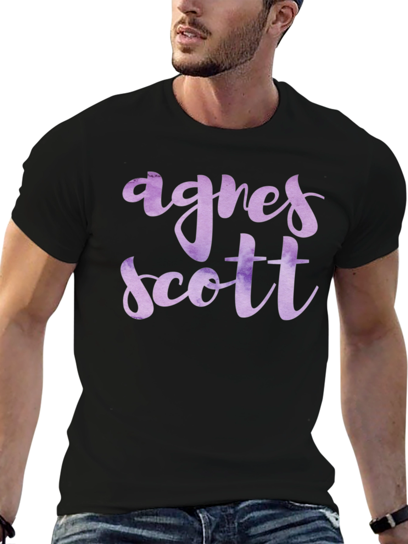 Agnes Scott Black T-Shirt