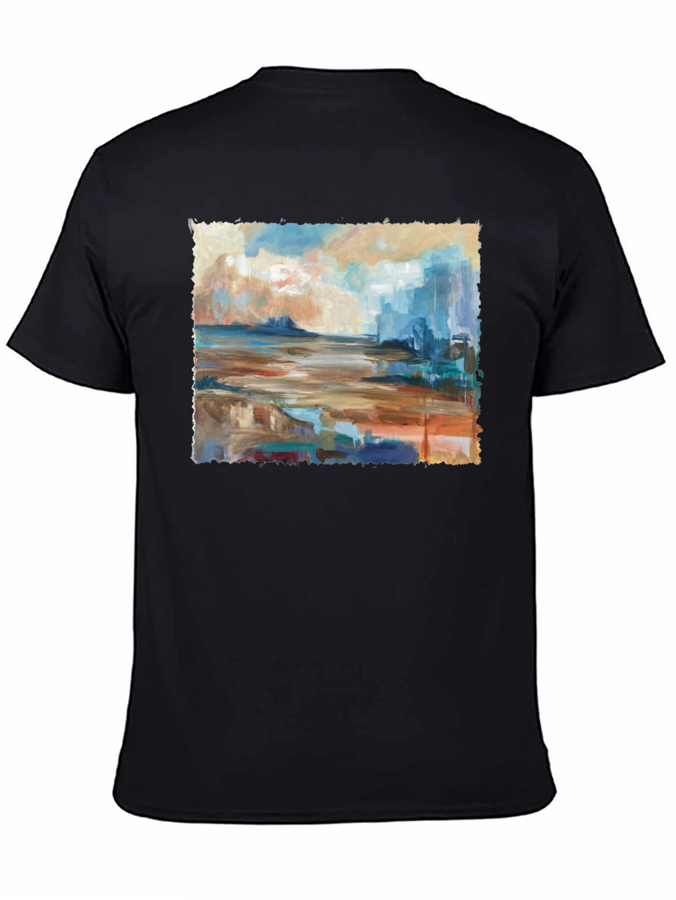 Abstract Seascape Graphic Tee