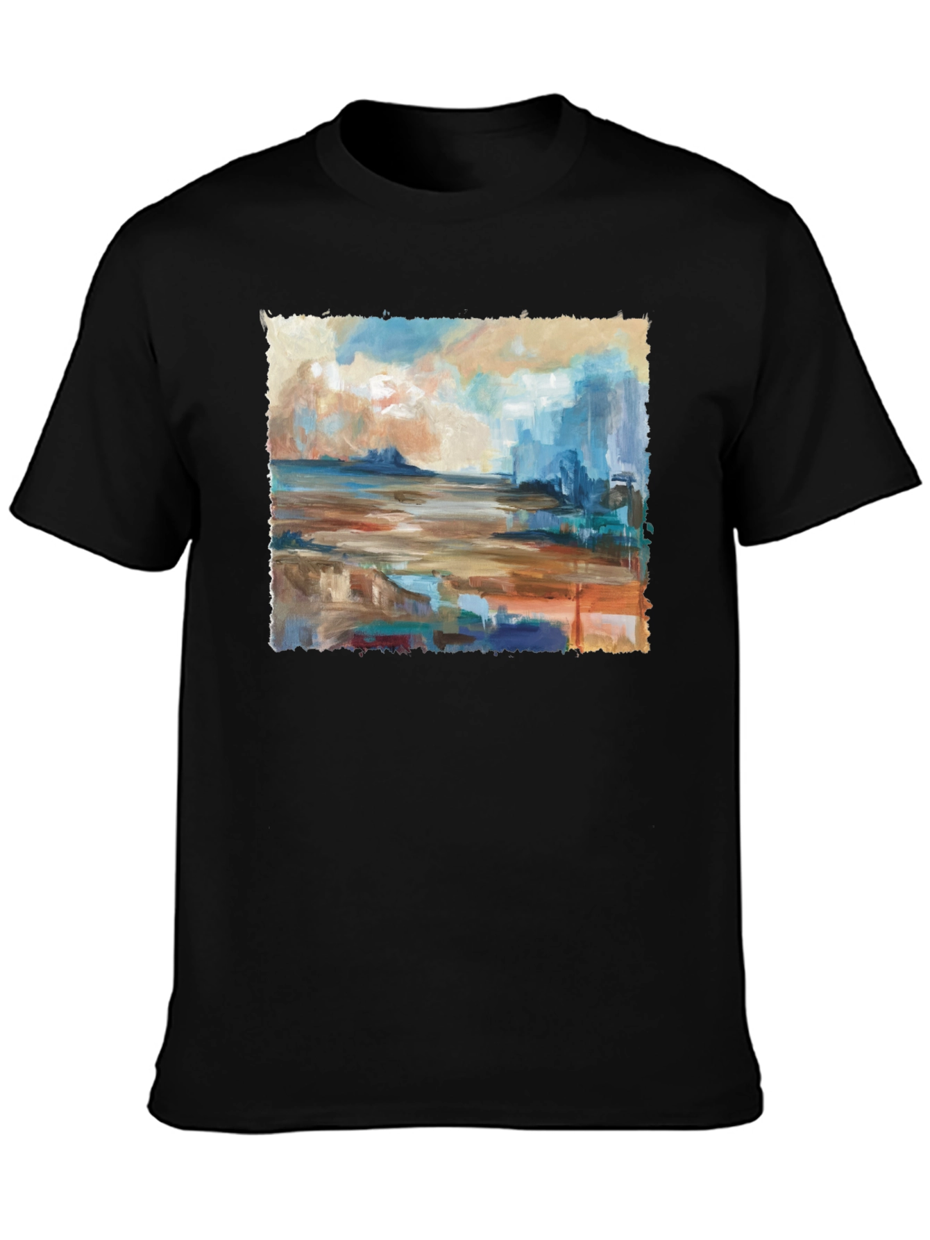 Abstract Seascape Graphic Tee