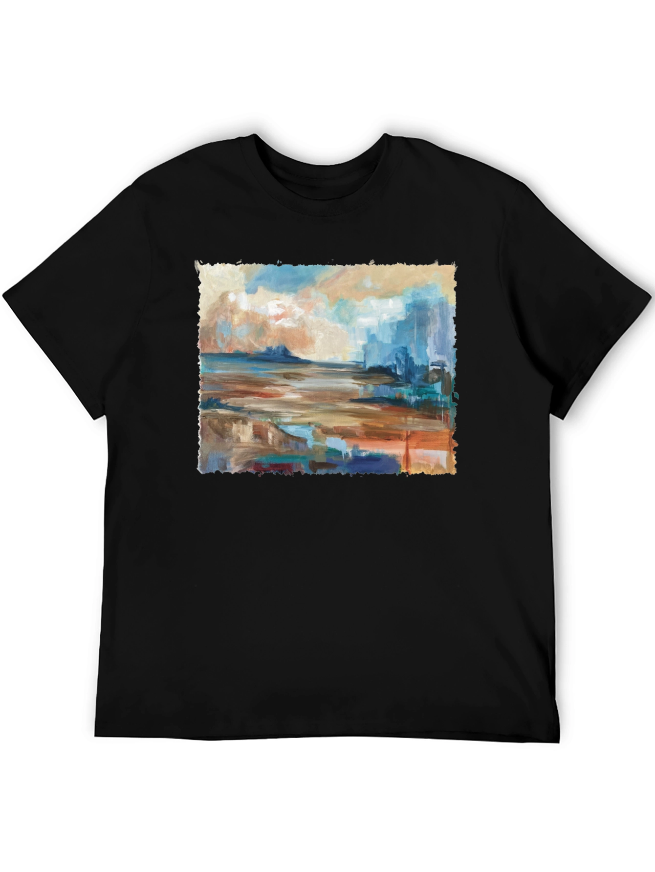 Abstract Seascape Graphic Tee
