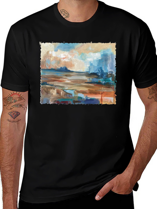 Abstract Seascape Graphic Tee