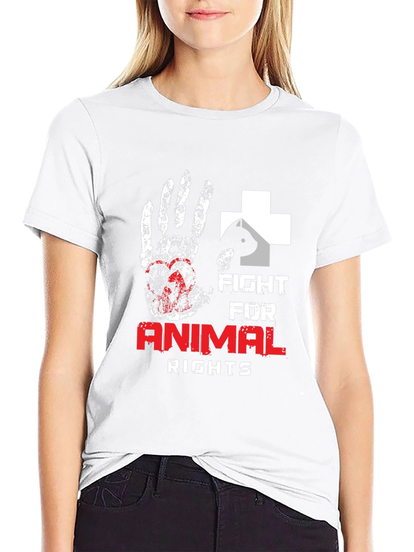 Animal Rights T-Shirt - Fight for Animals