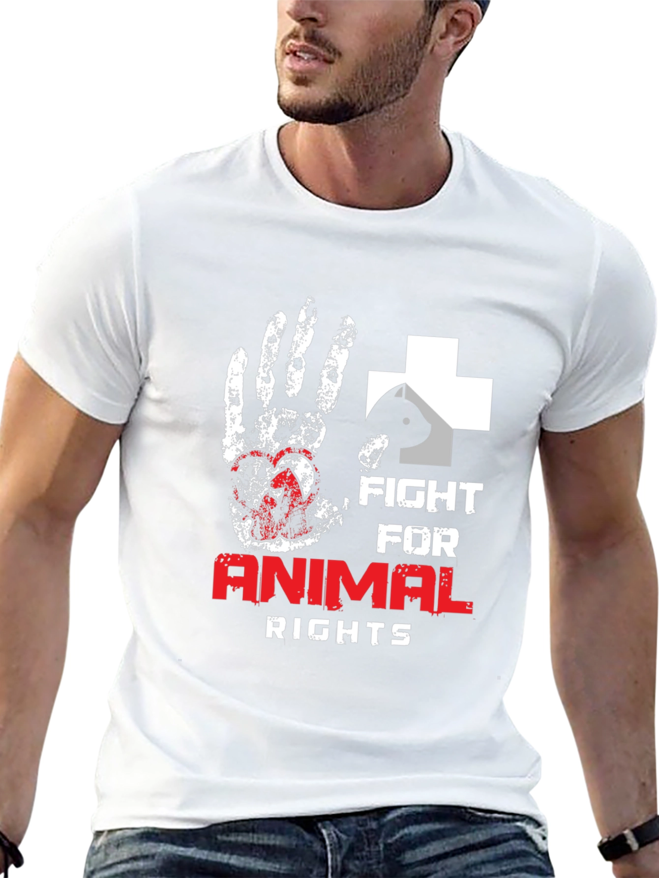 Animal Rights T-Shirt - Fight for Animals