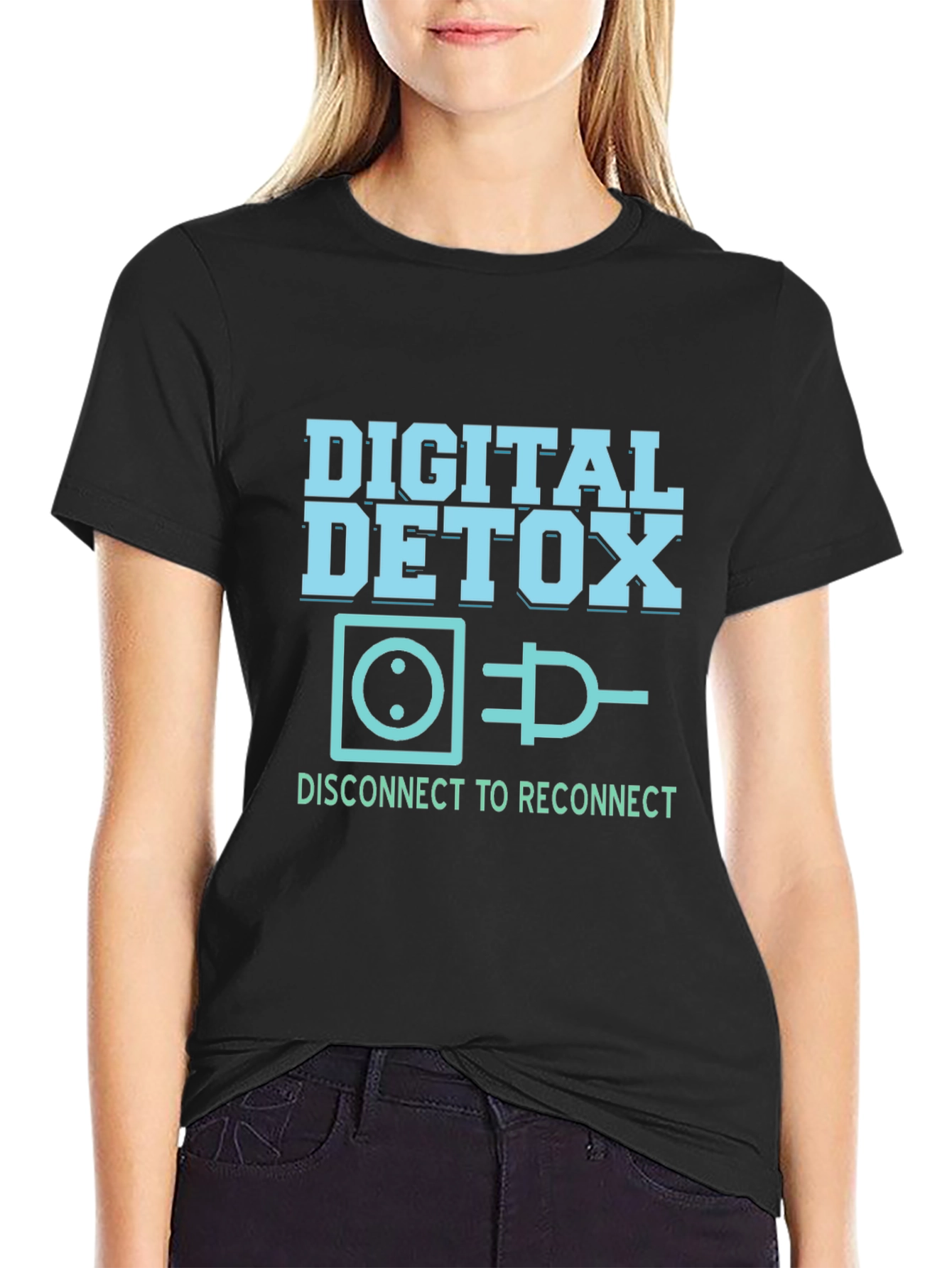 Digital Detox T-Shirt - Disconnect to Reconnect