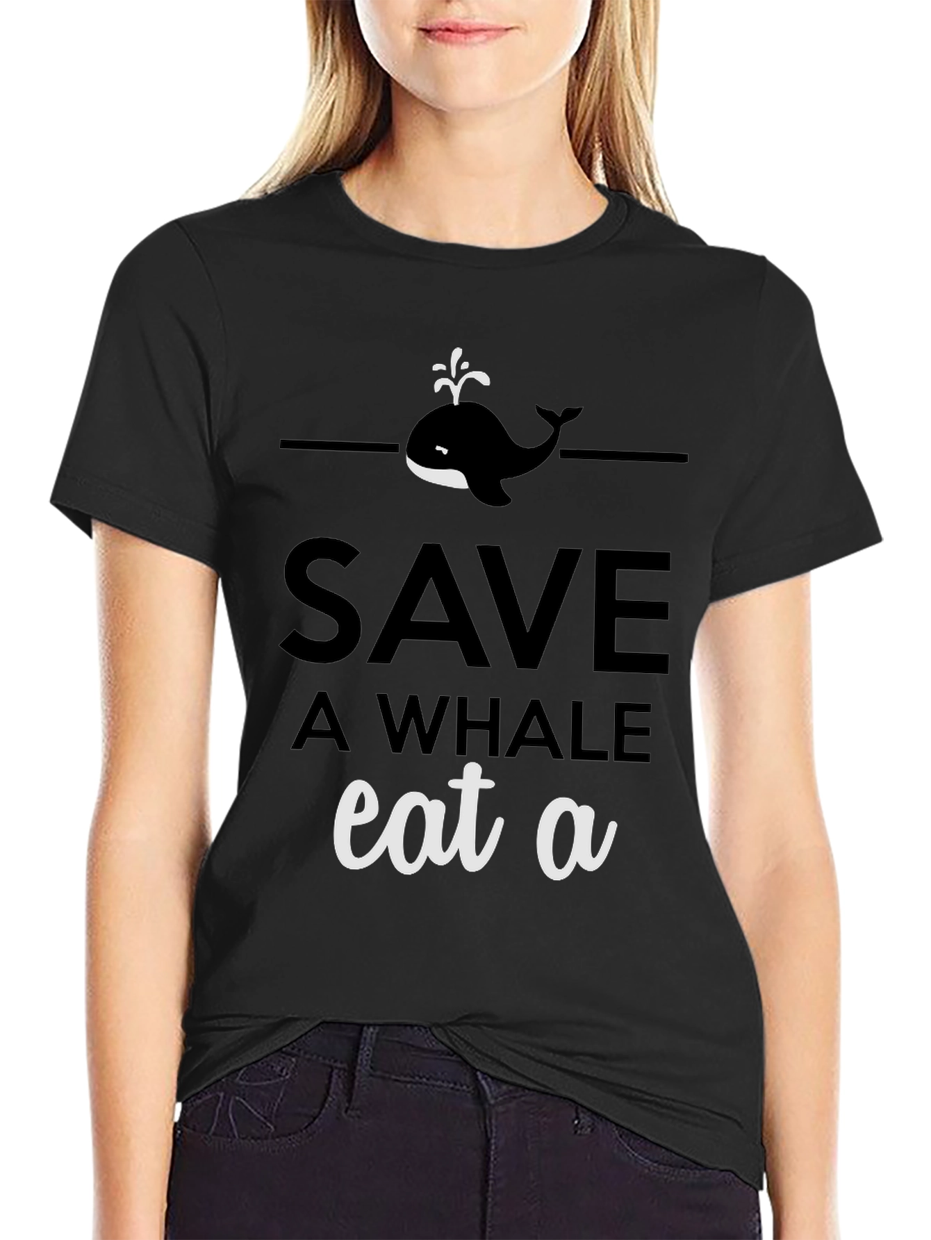 Save a Whale Eat a [BLANK] Graphic Tee