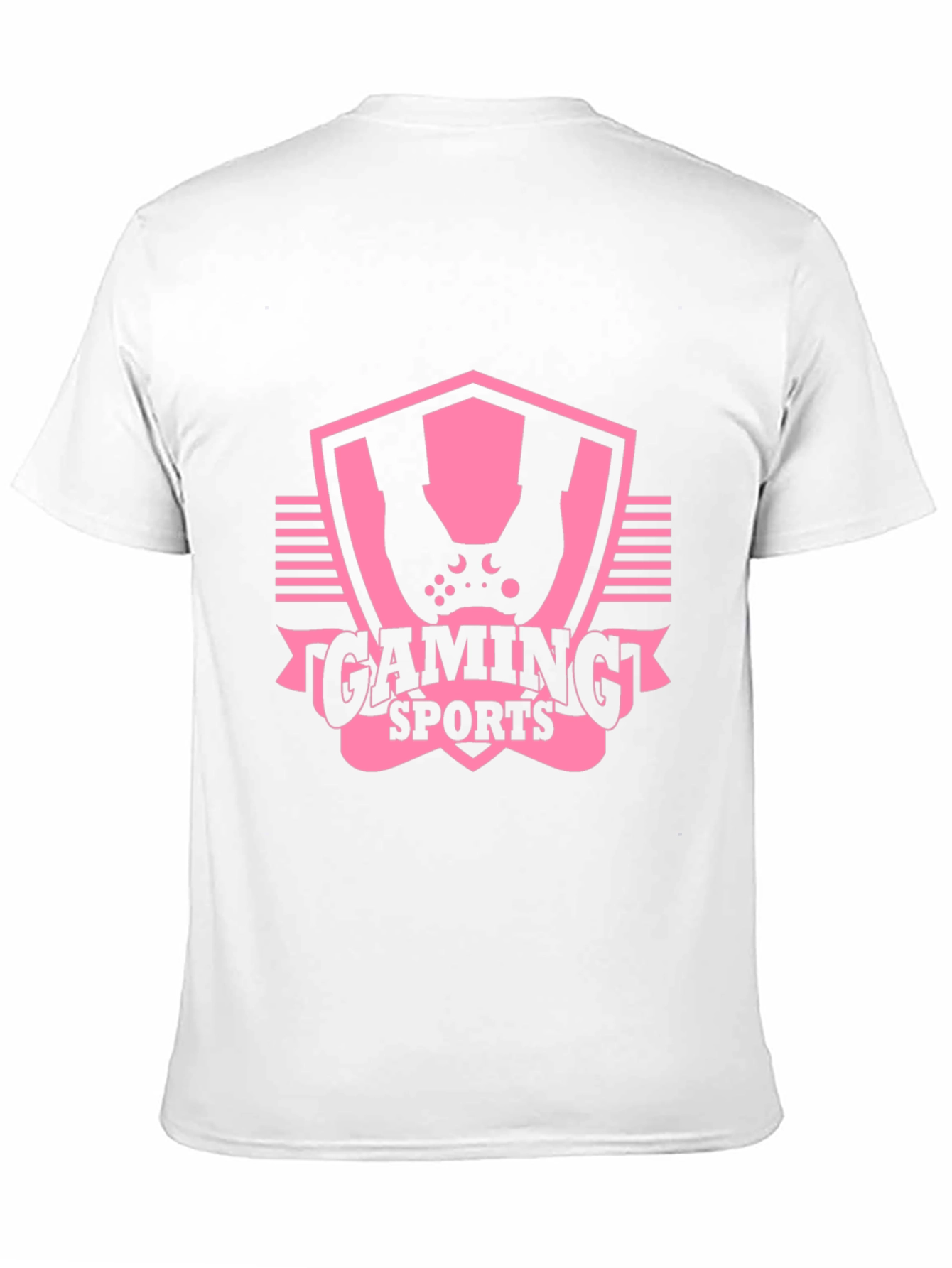 Gaming Sports Graphic T-Shirt - Black