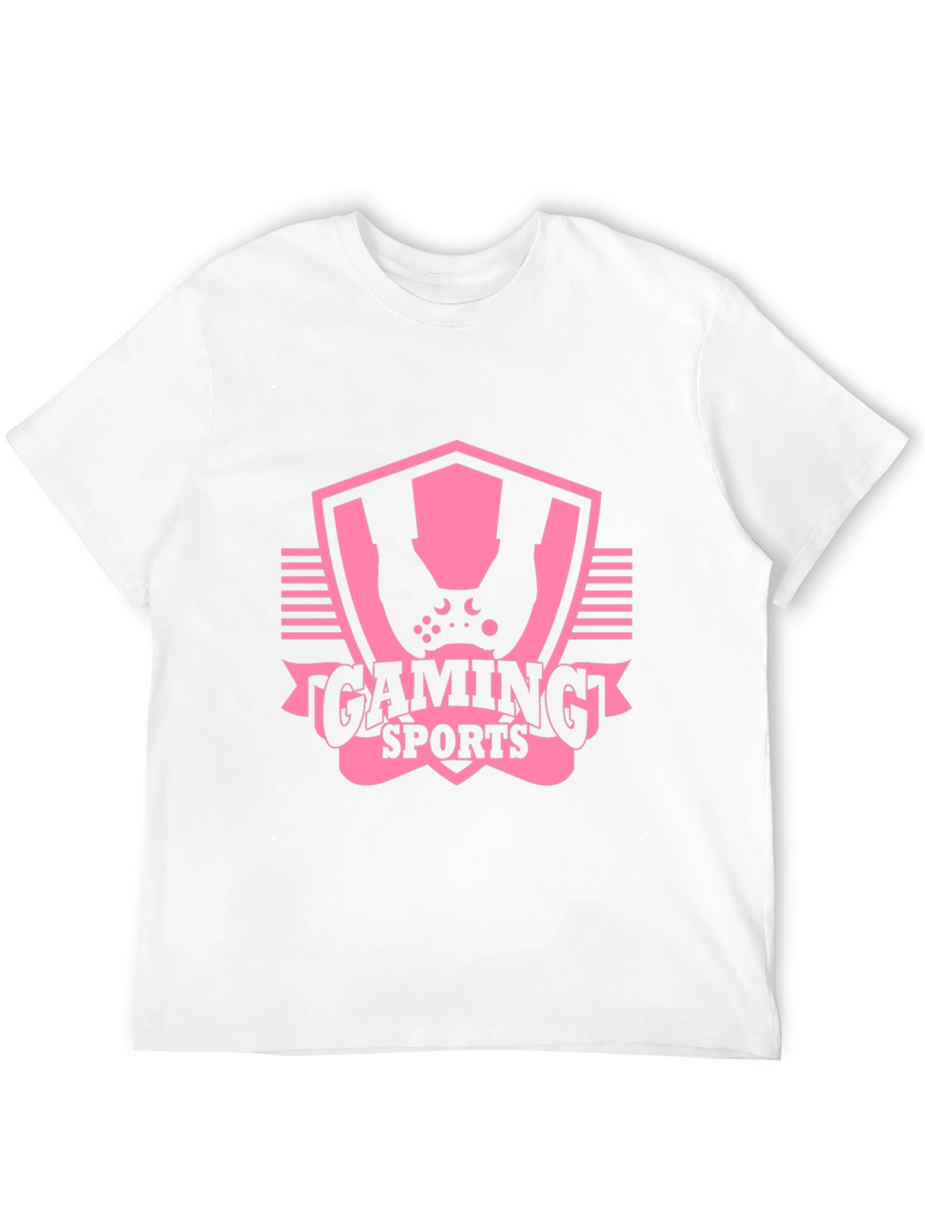 Gaming Sports Graphic T-Shirt - Black