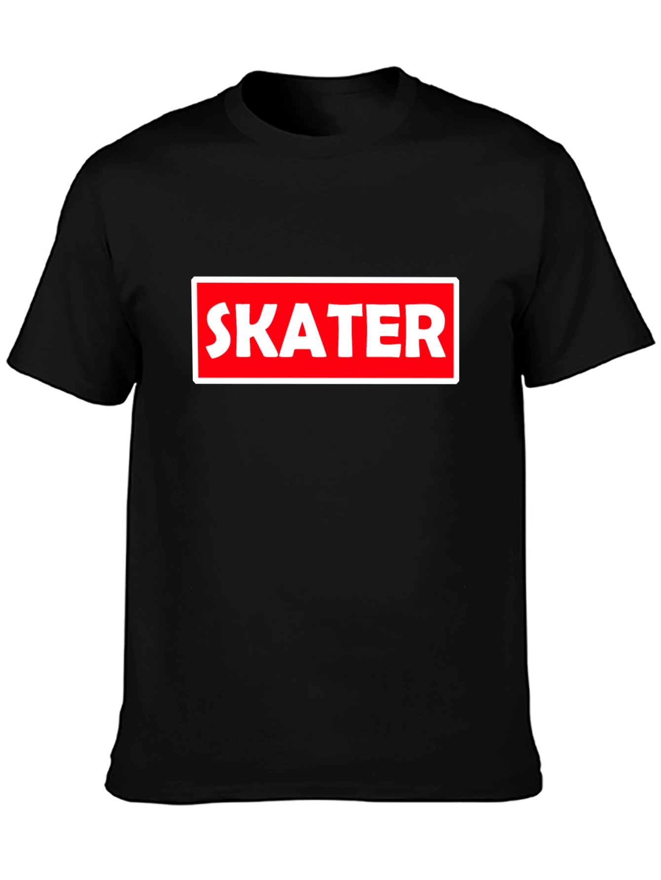 Skater Graphic T-Shirt - Black