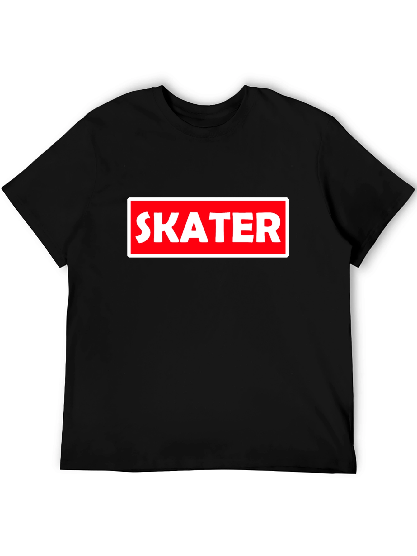 Skater Graphic T-Shirt - Black
