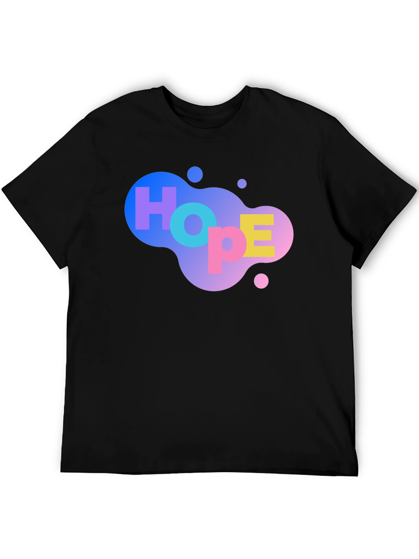 HOPE Graphic Print Black T-Shirt