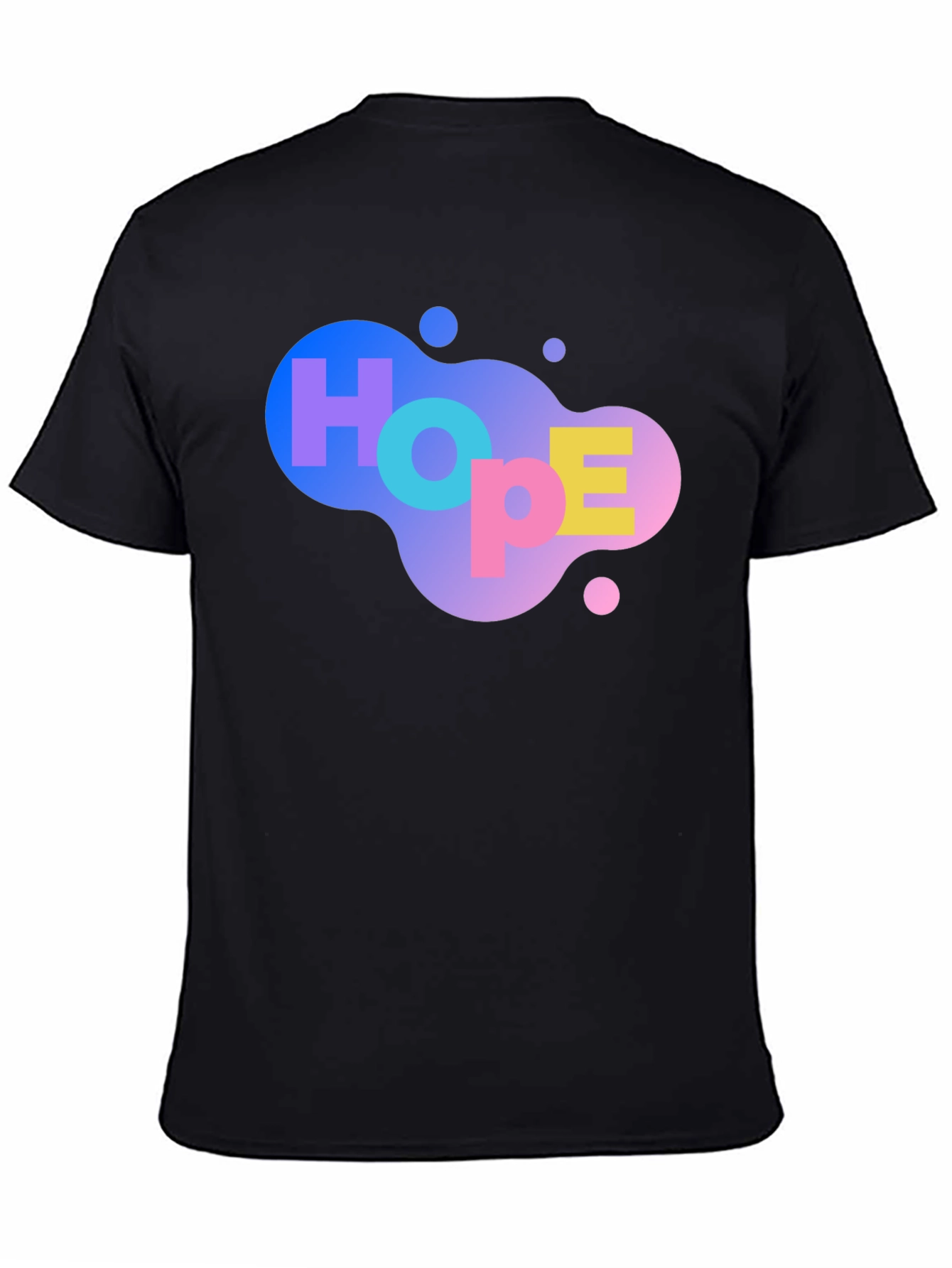 HOPE Graphic Print Black T-Shirt