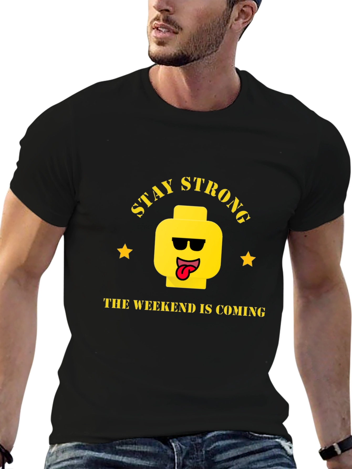 Stay Strong Weekend T-Shirt - Cool Graphic Tee
