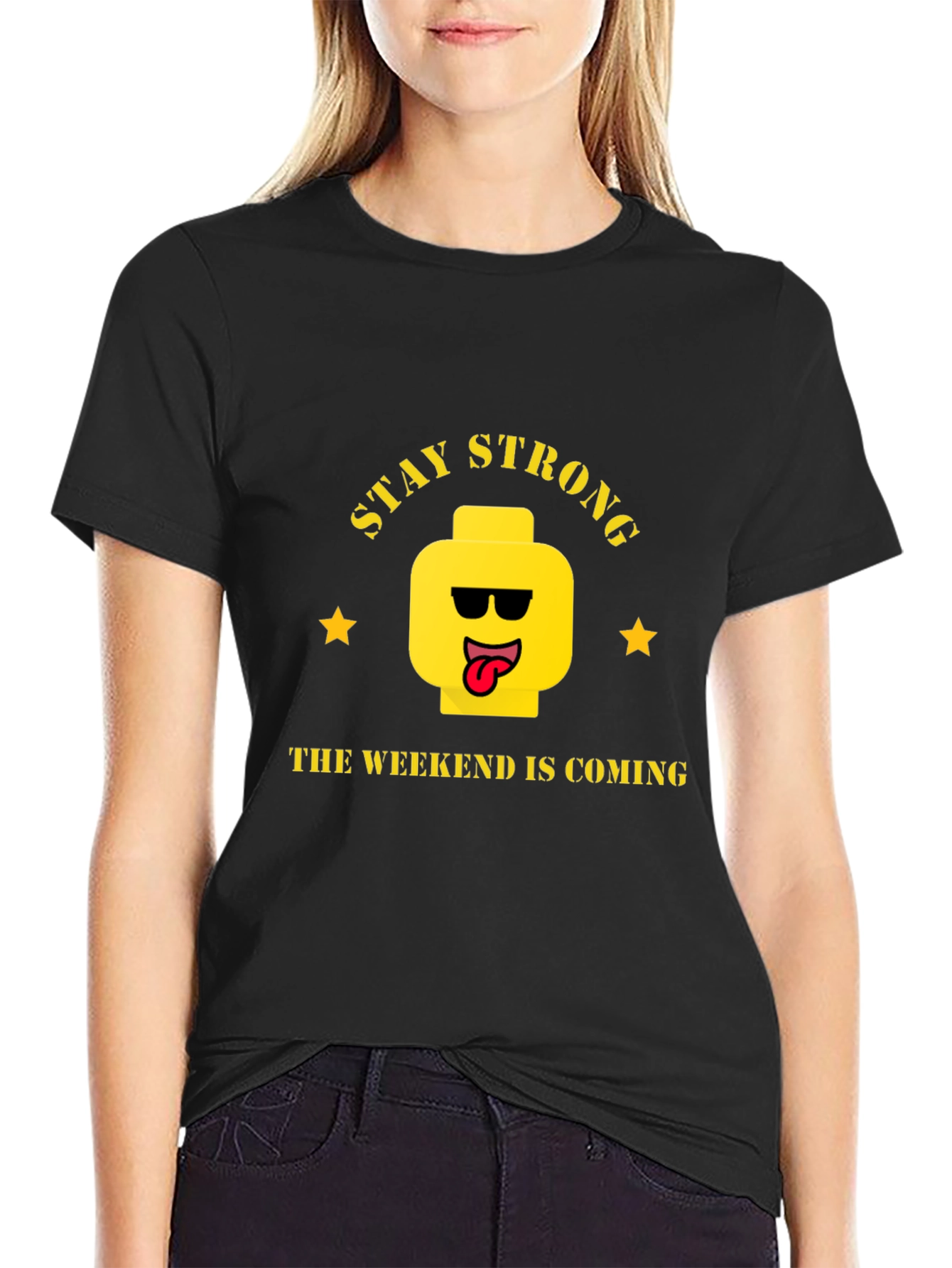 Stay Strong Weekend T-Shirt - Cool Graphic Tee