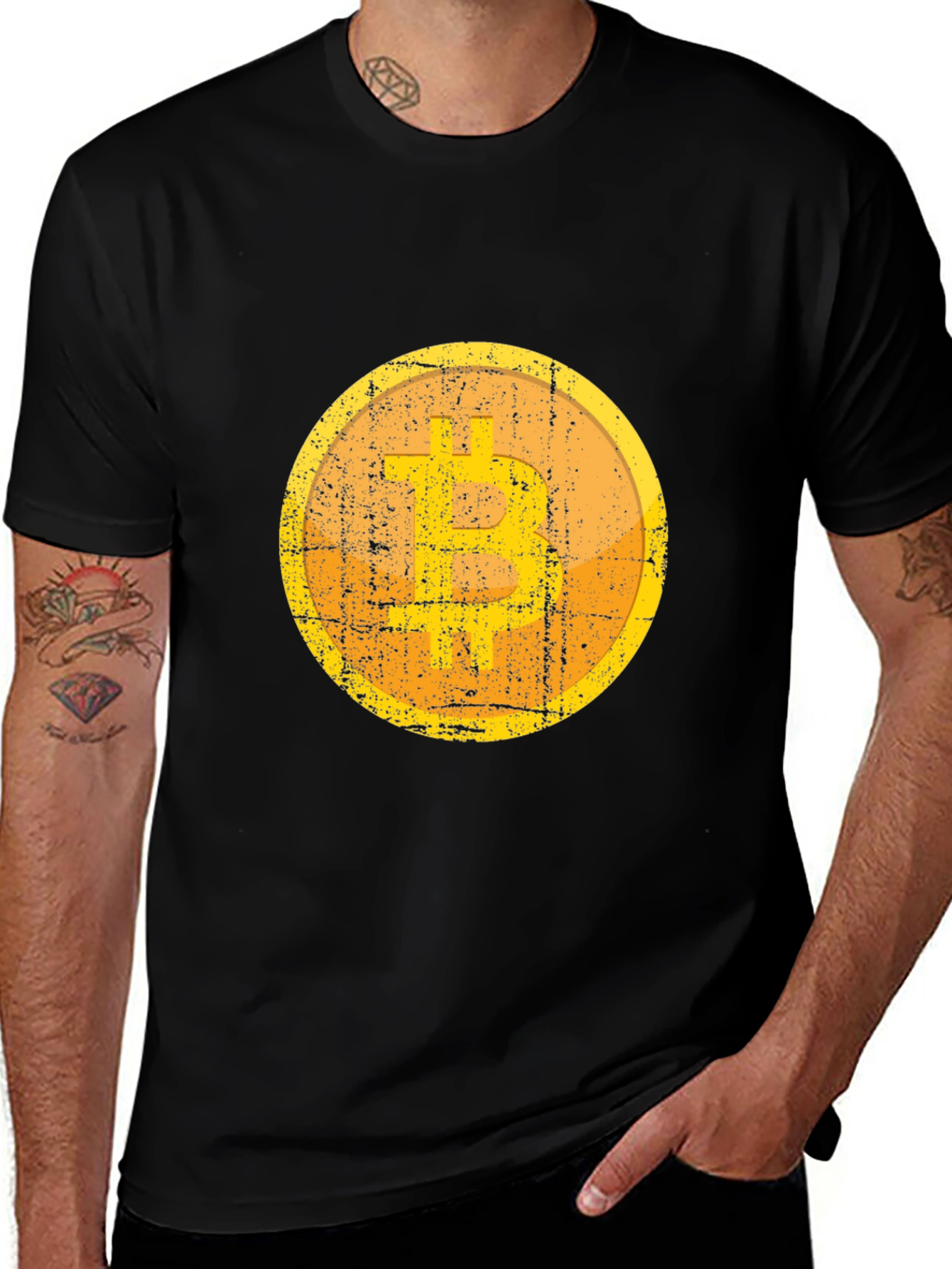 Bitcoin Graphic Tee - Crypto Investor T-Shirt