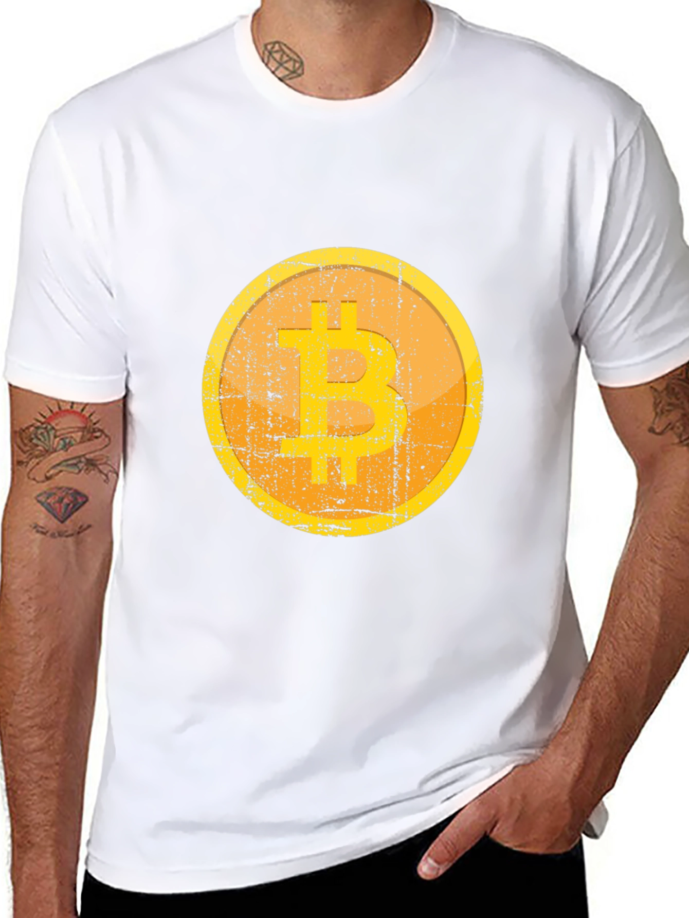 Bitcoin Graphic Tee - Crypto Investor T-Shirt