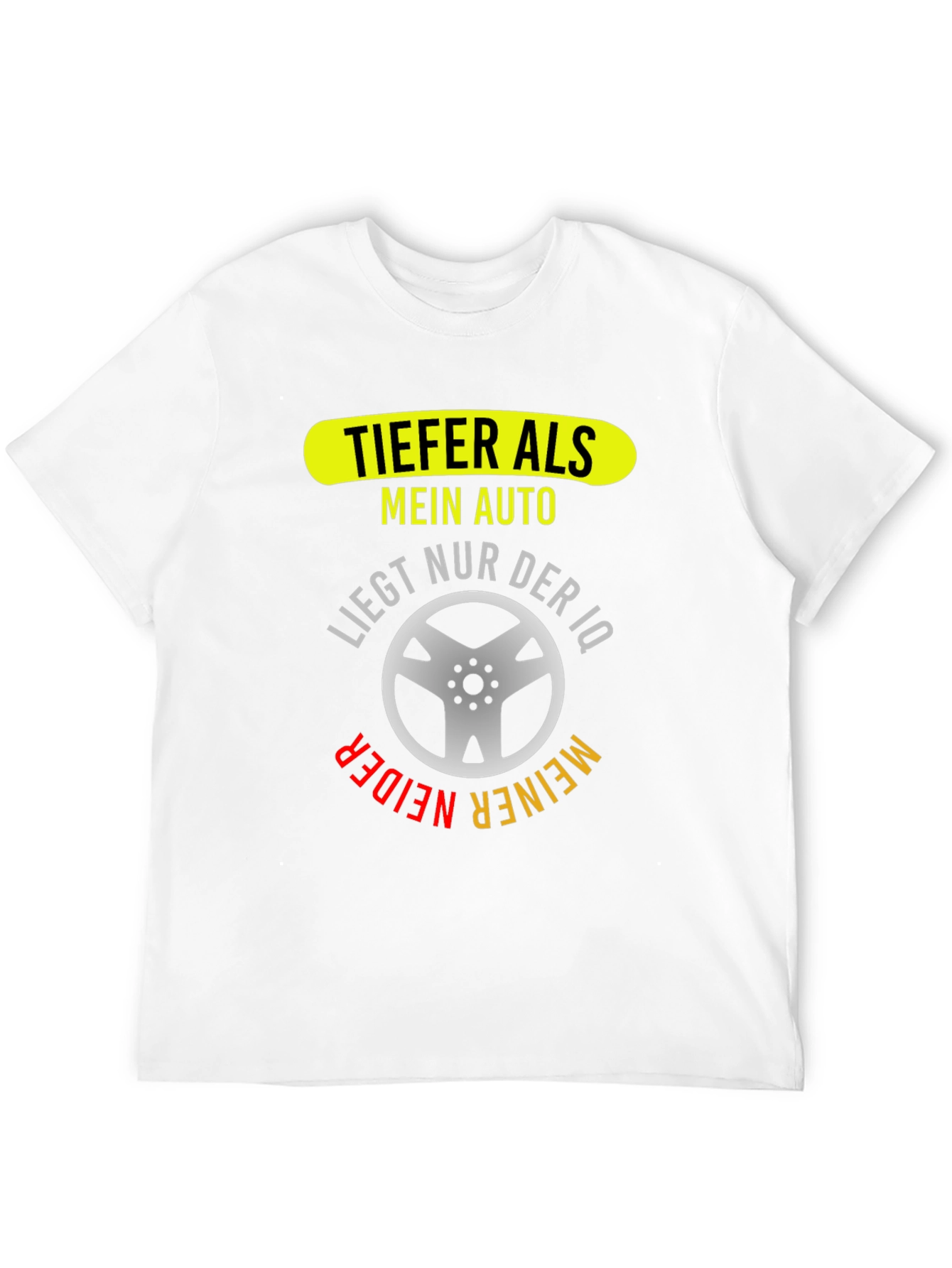 TIEFER ALS MEIN AUTO T-Shirt - Car Lover Gift