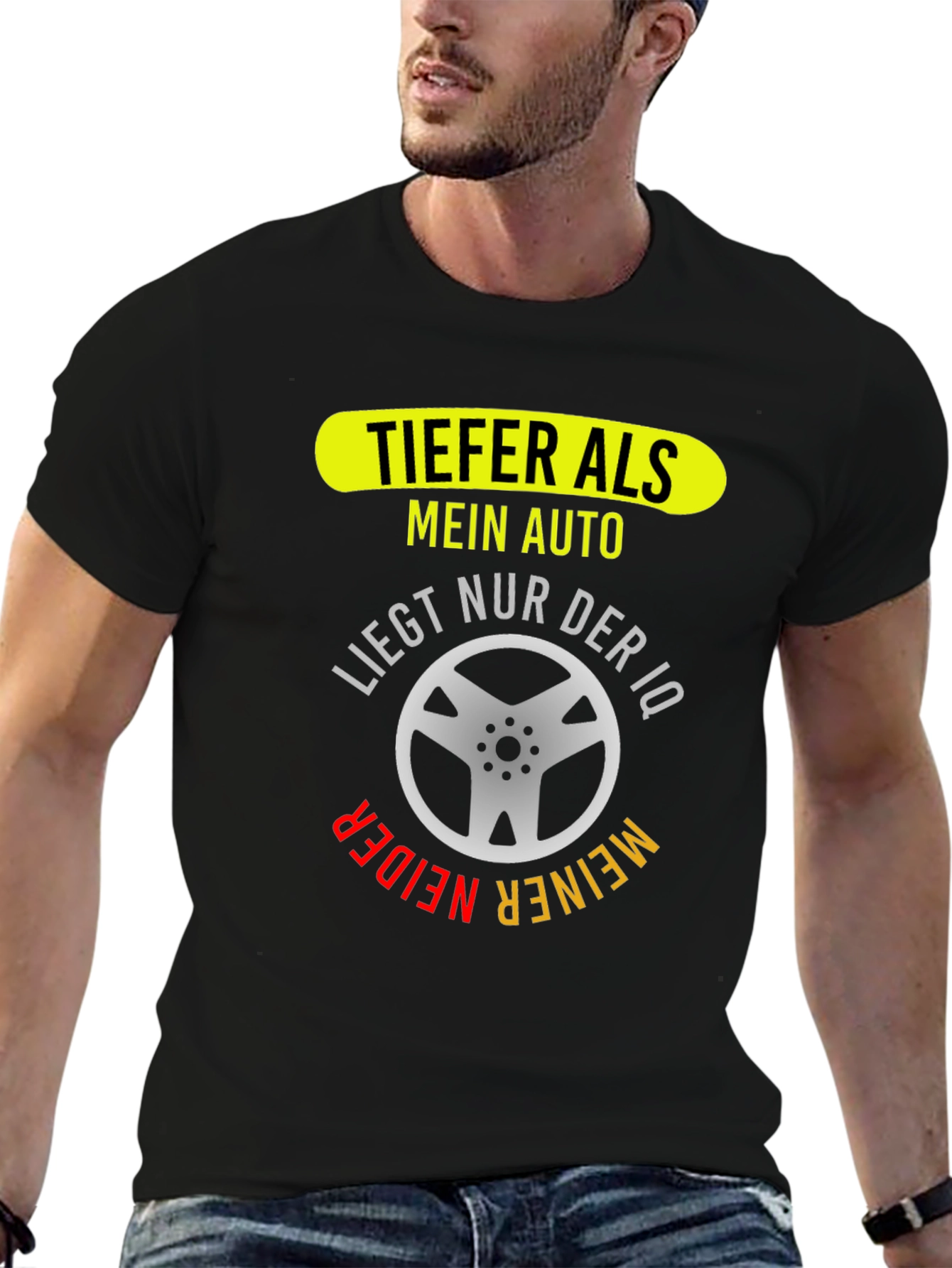 TIEFER ALS MEIN AUTO T-Shirt - Car Lover Gift