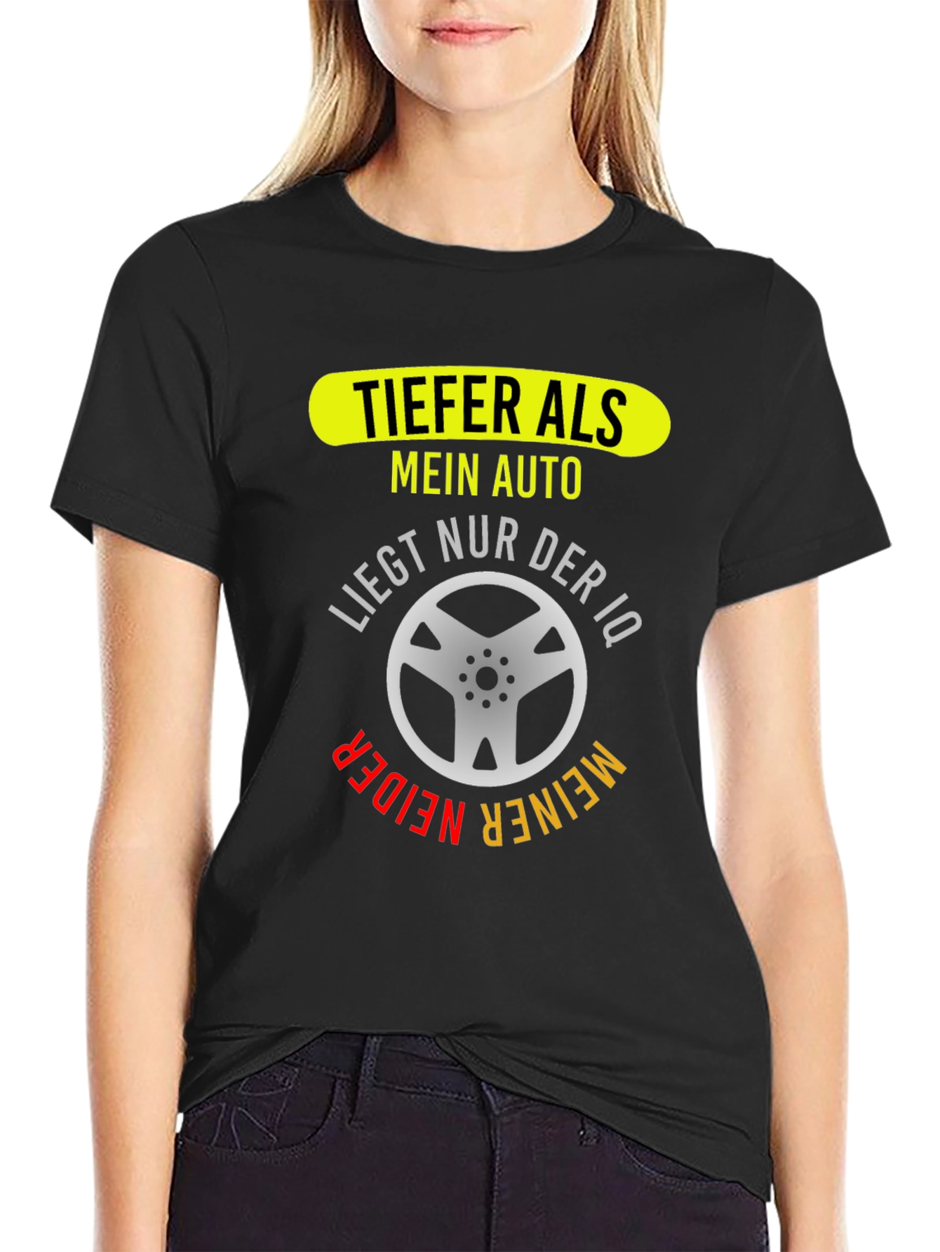 TIEFER ALS MEIN AUTO T-Shirt - Car Lover Gift