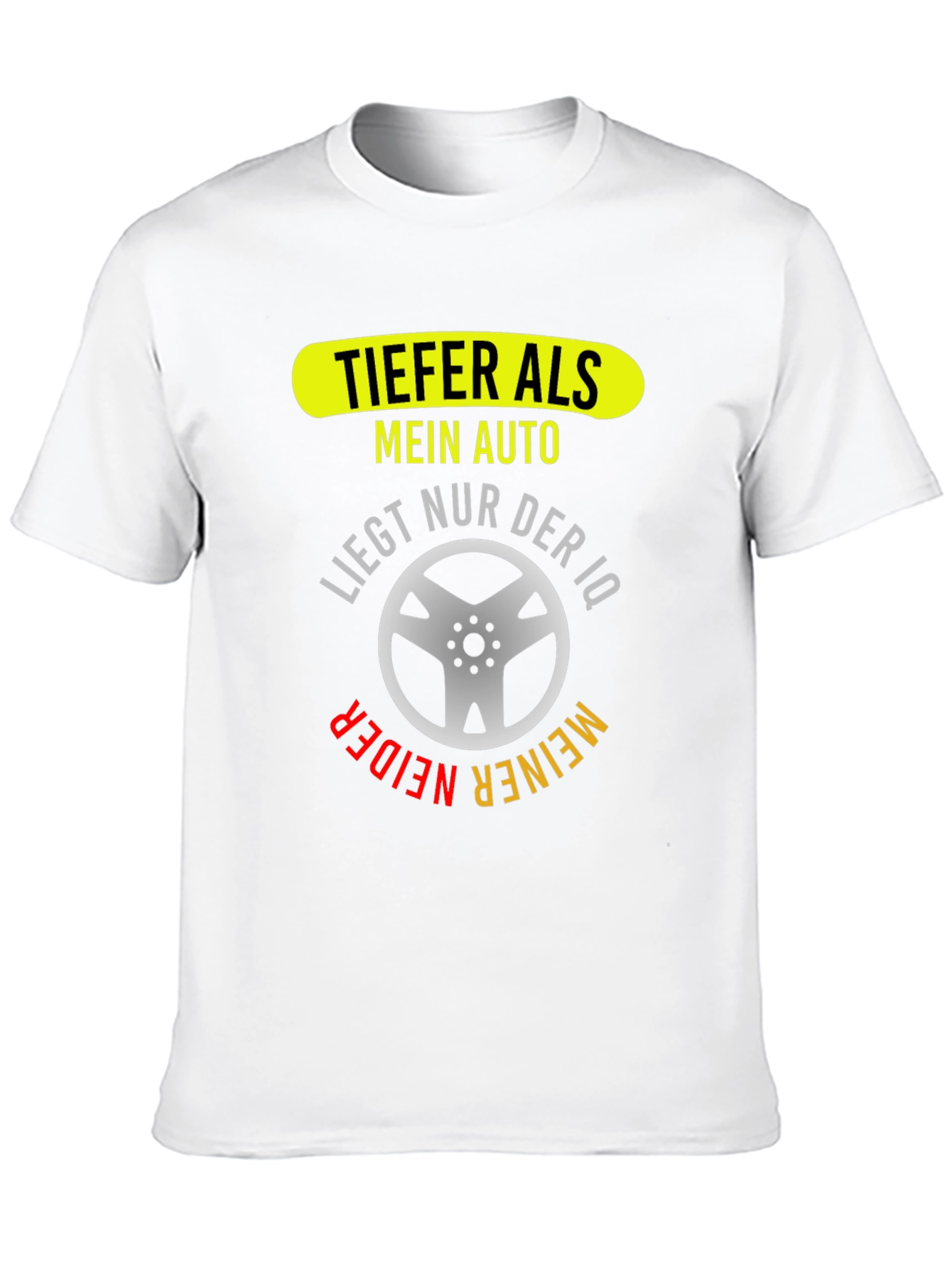 TIEFER ALS MEIN AUTO T-Shirt - Car Lover Gift