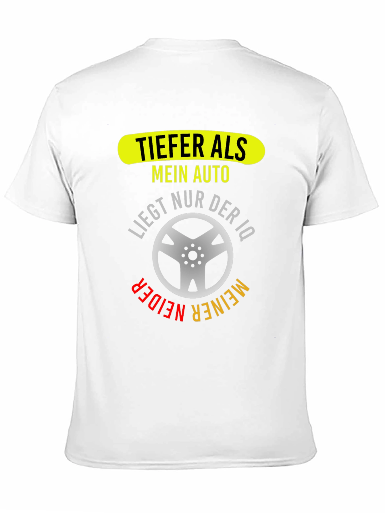 TIEFER ALS MEIN AUTO T-Shirt - Car Lover Gift