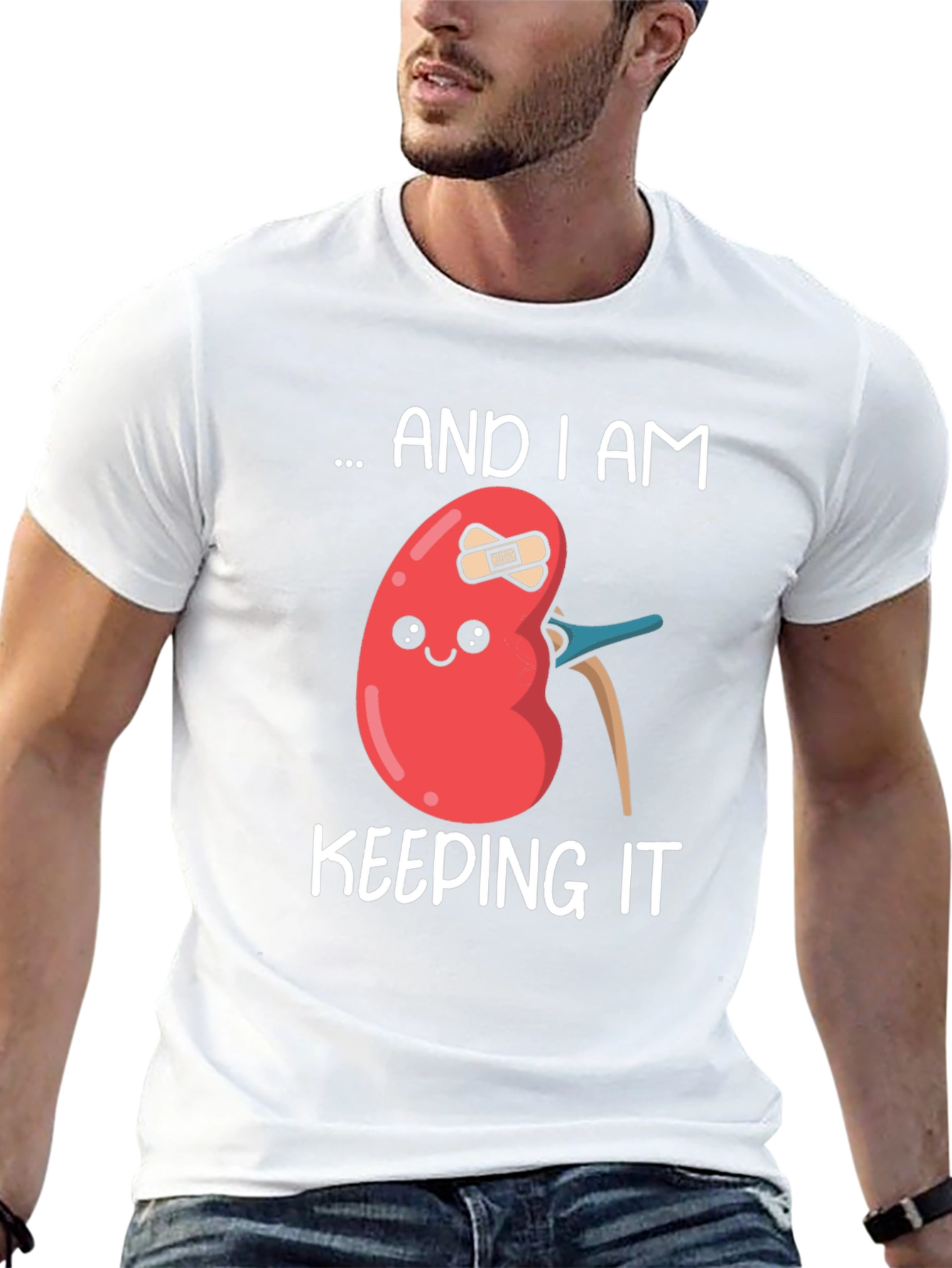 Funny Kidney T-Shirt - I Am Keeping It