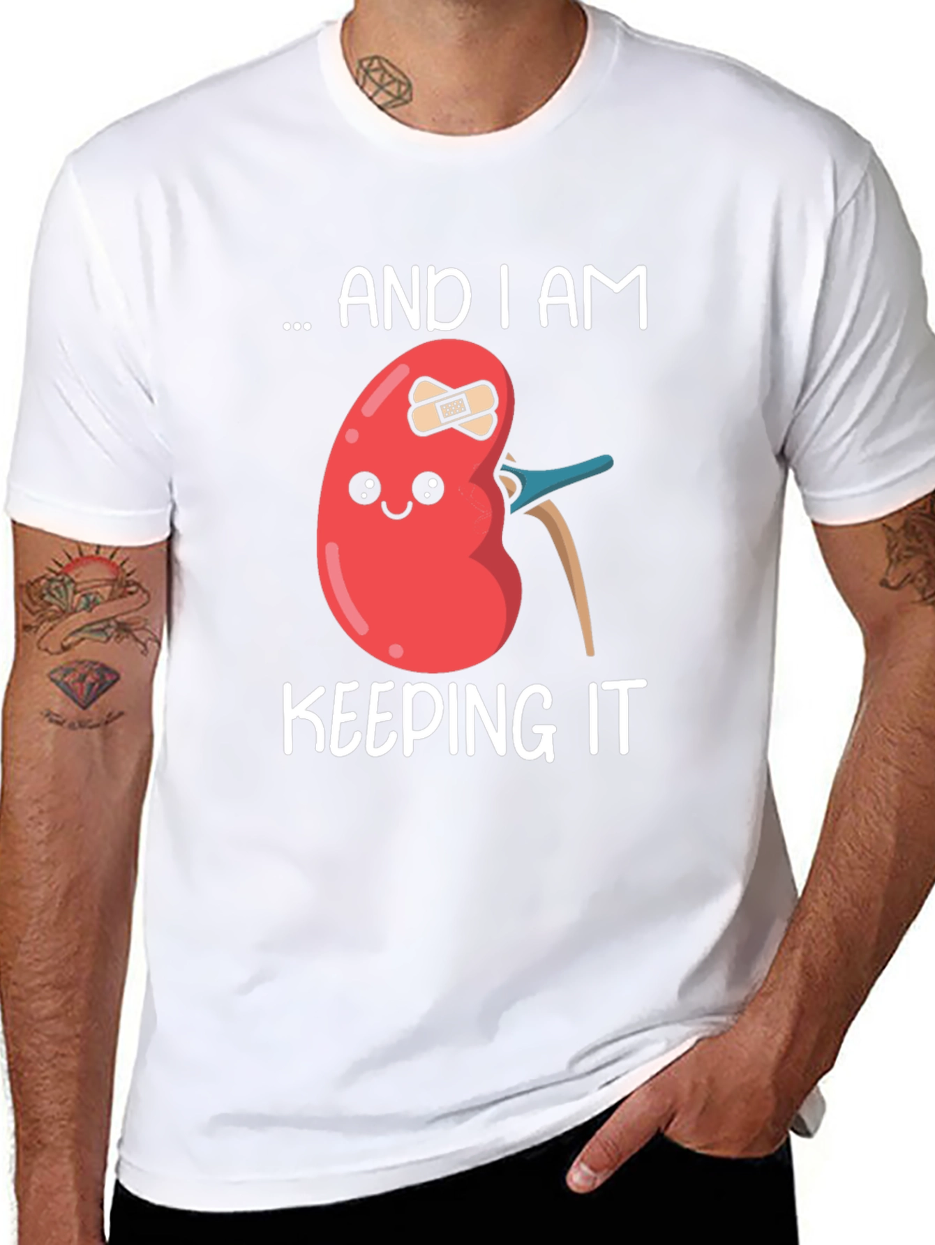 Funny Kidney T-Shirt - I Am Keeping It