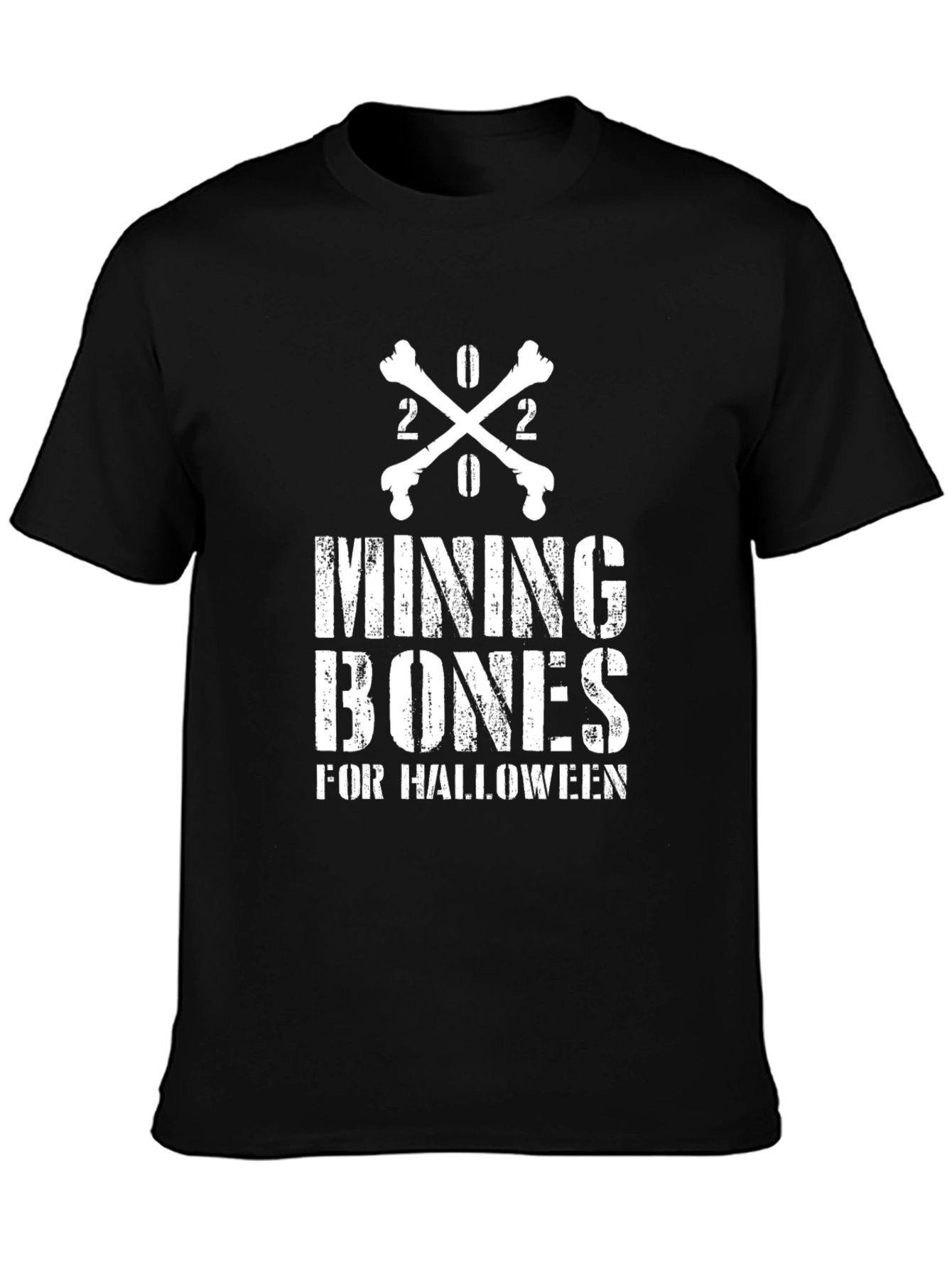 Mining Bones Halloween Graphic Tee