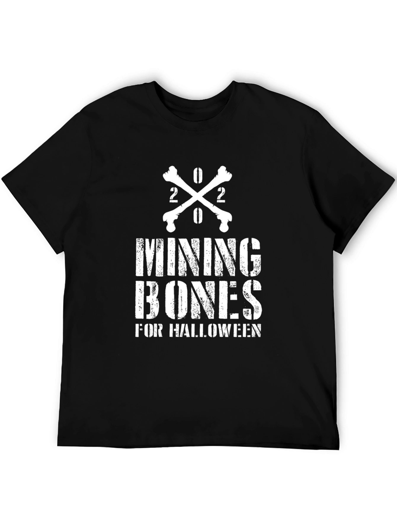 Mining Bones Halloween Graphic Tee