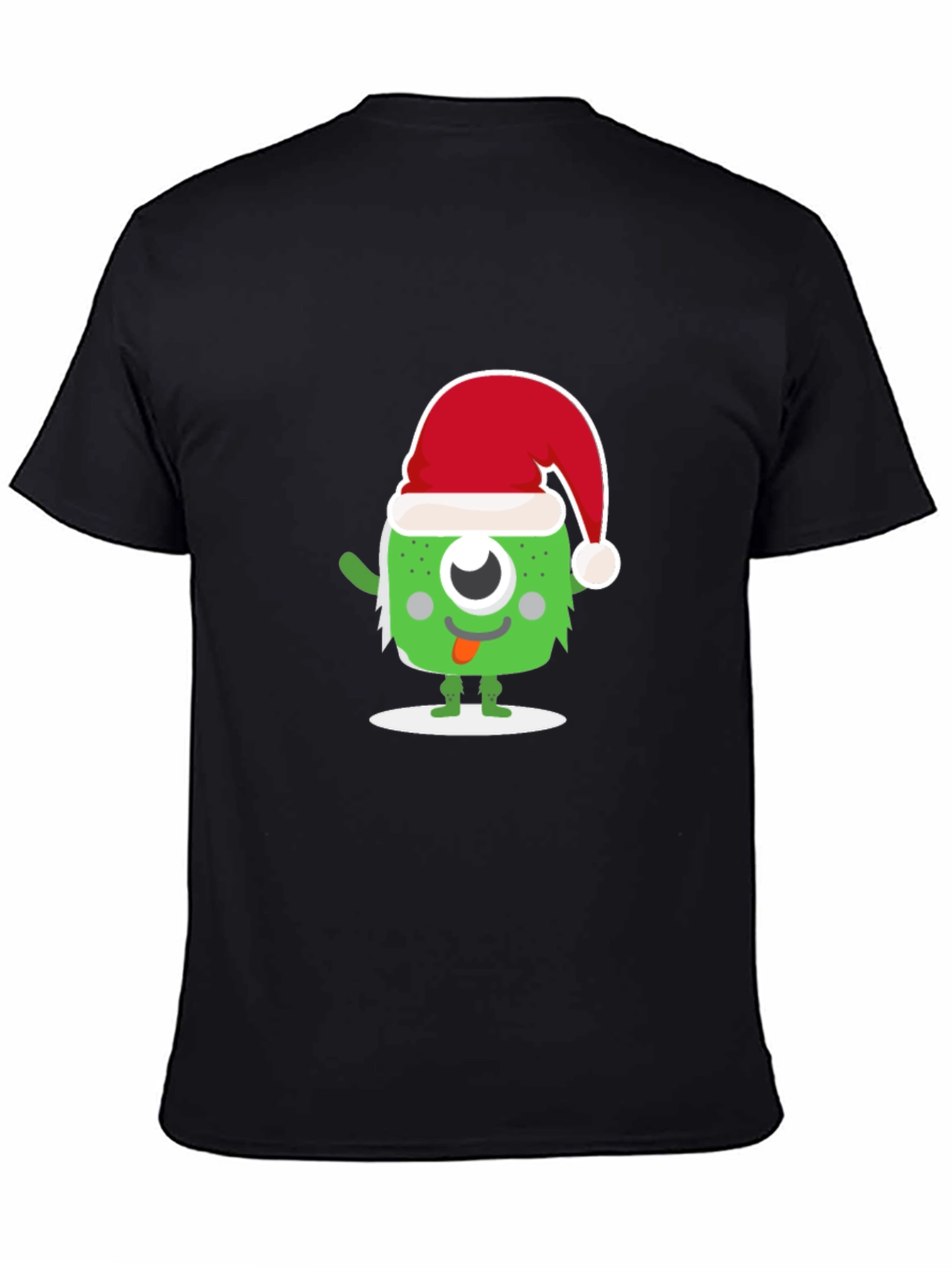 Festive Monster Graphic T-Shirt