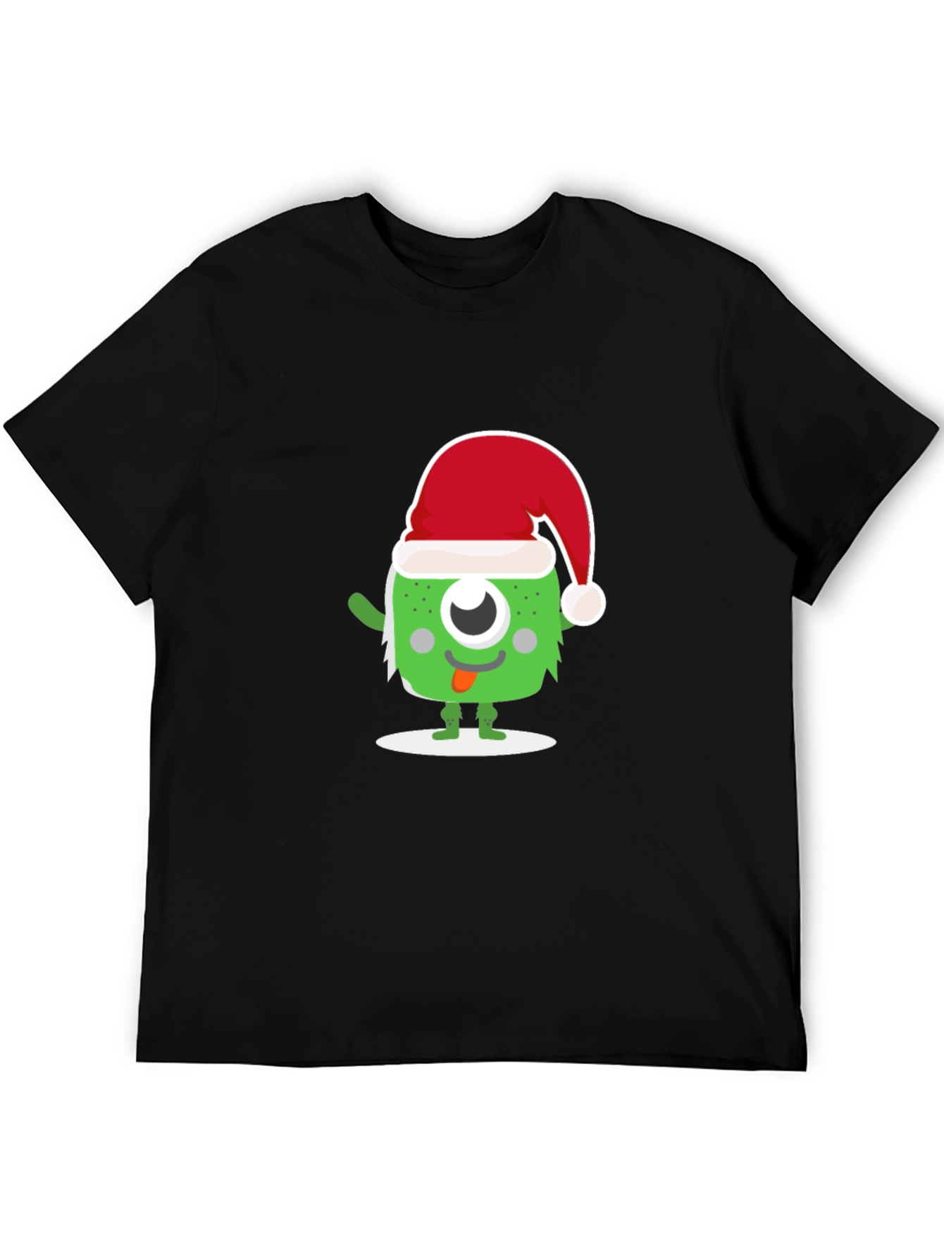 Festive Monster Graphic T-Shirt