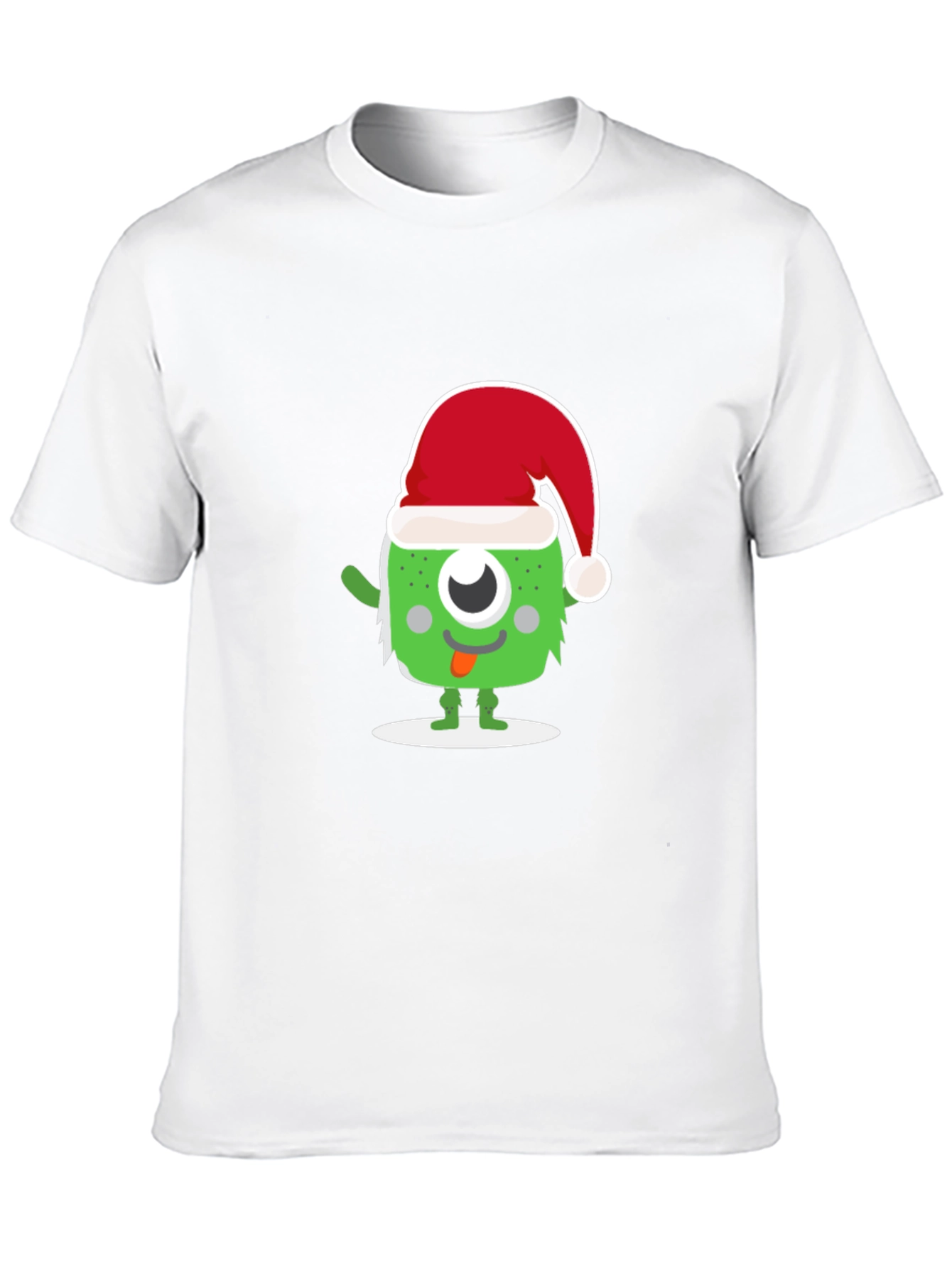 Festive Monster Graphic T-Shirt