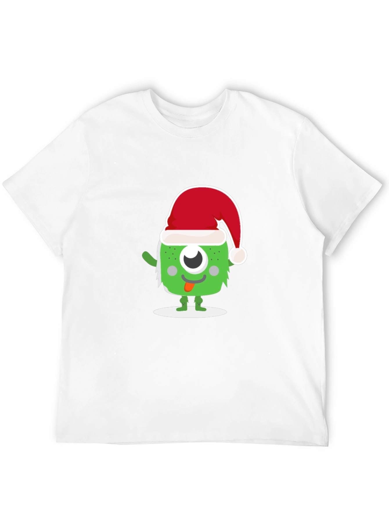 Festive Monster Graphic T-Shirt
