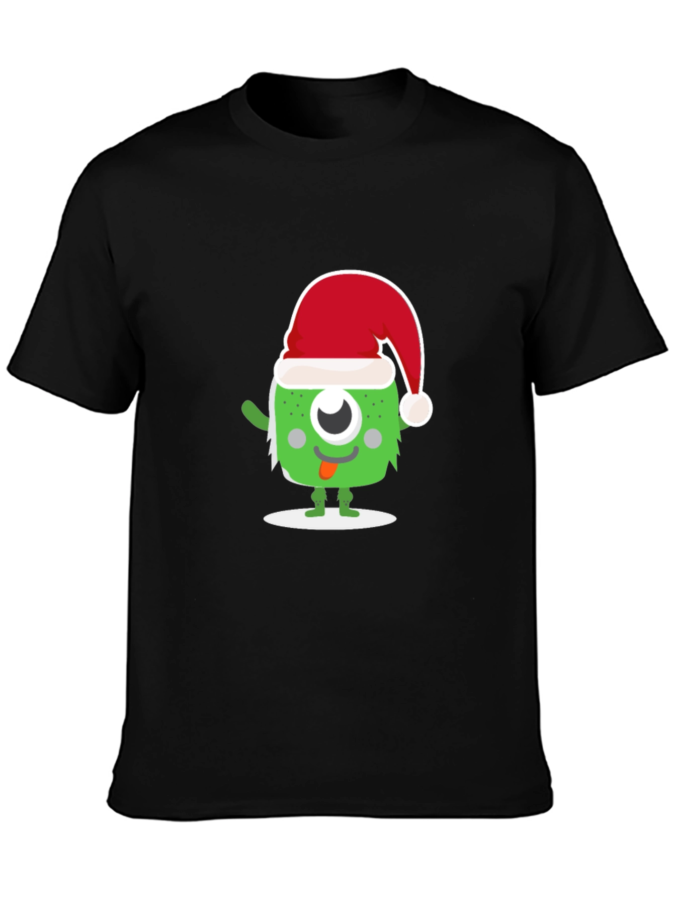 Festive Monster Graphic T-Shirt