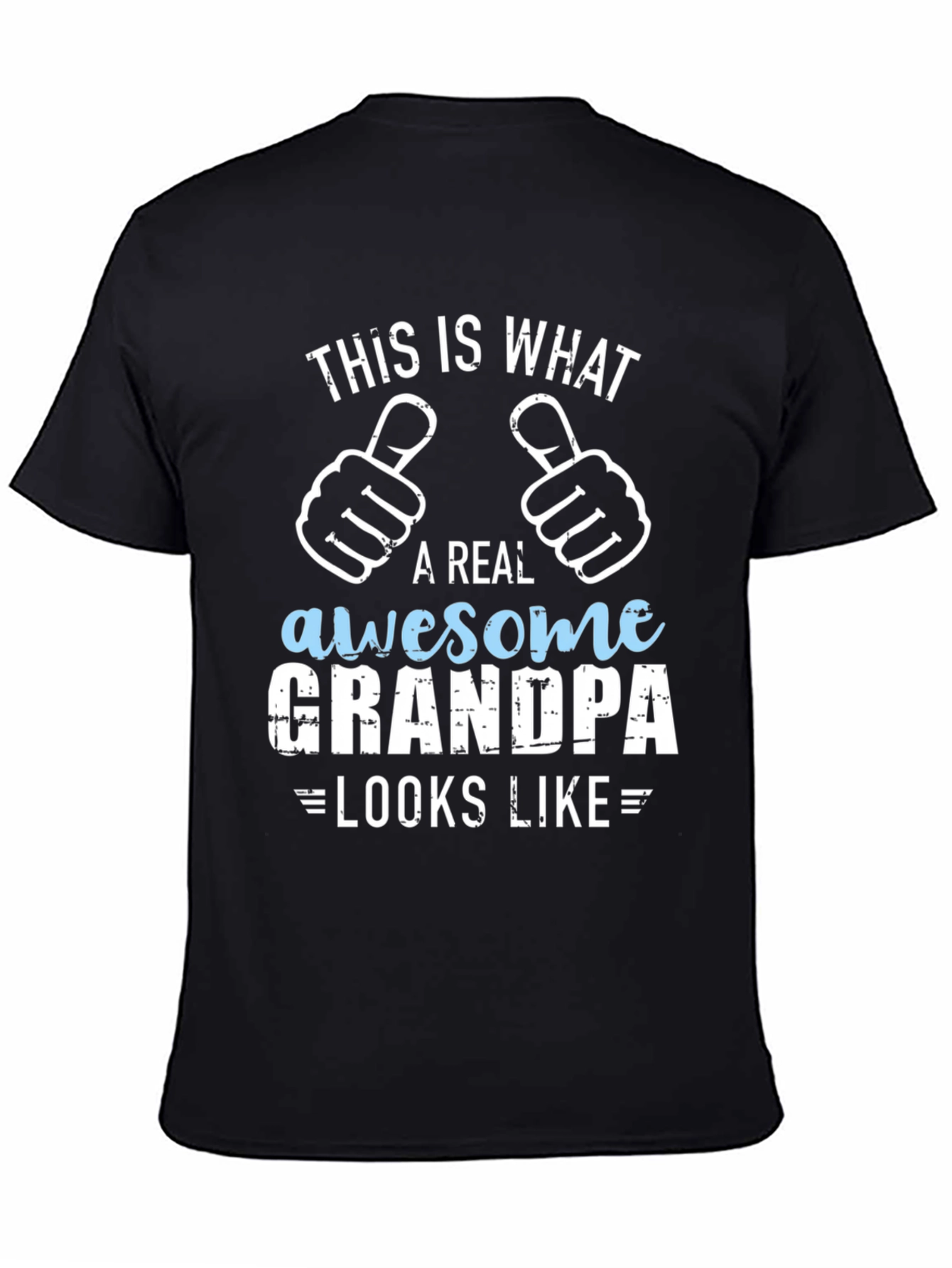 Awesome Grandpa T-Shirt Gift for Grandfathers